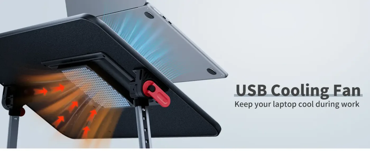 Bix Saiji A8 Large Ayarlanabilir USB Soğutuculu Laptop
