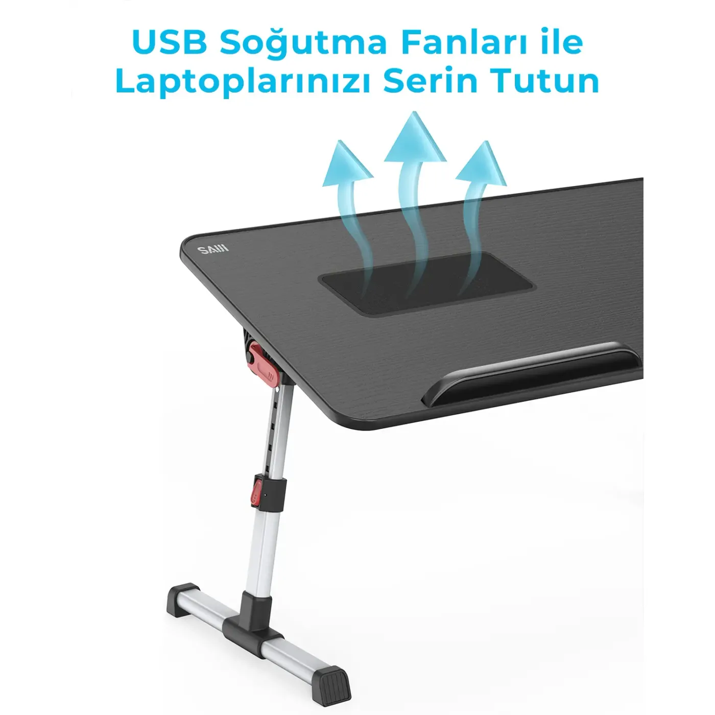 Bix Saiji A8 Ayarlanabilir USB Soğutuculu, 0-36° Laptop