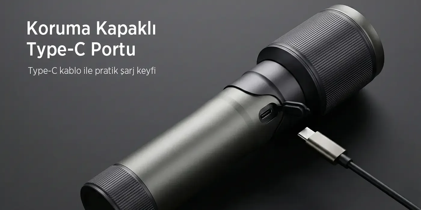 Flashlight BX2132FL 24W LED, Max. 1000 Lümen Feneri