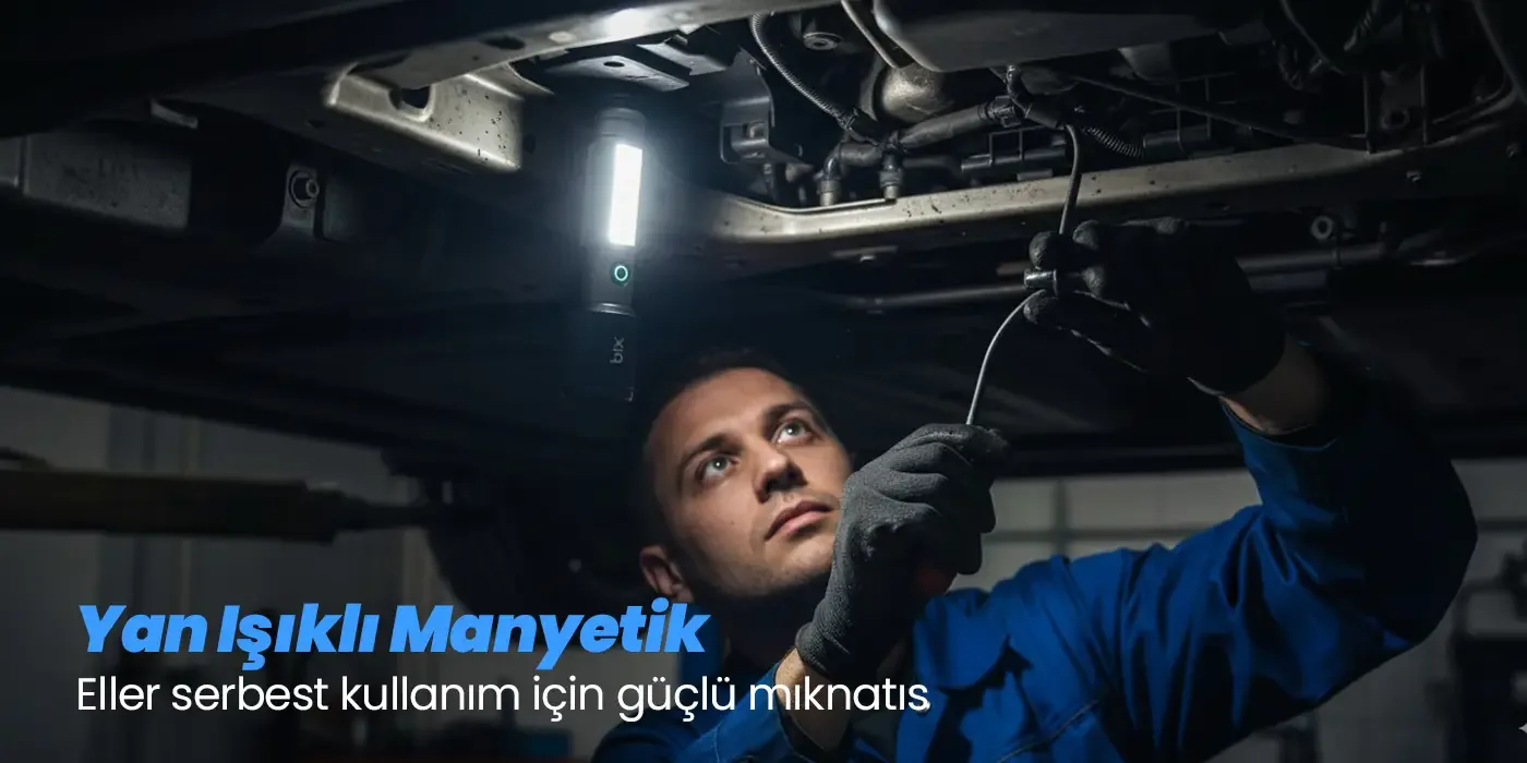 Flashlight BX2153FL 7W LED, Max. 330 Lümen Feneri