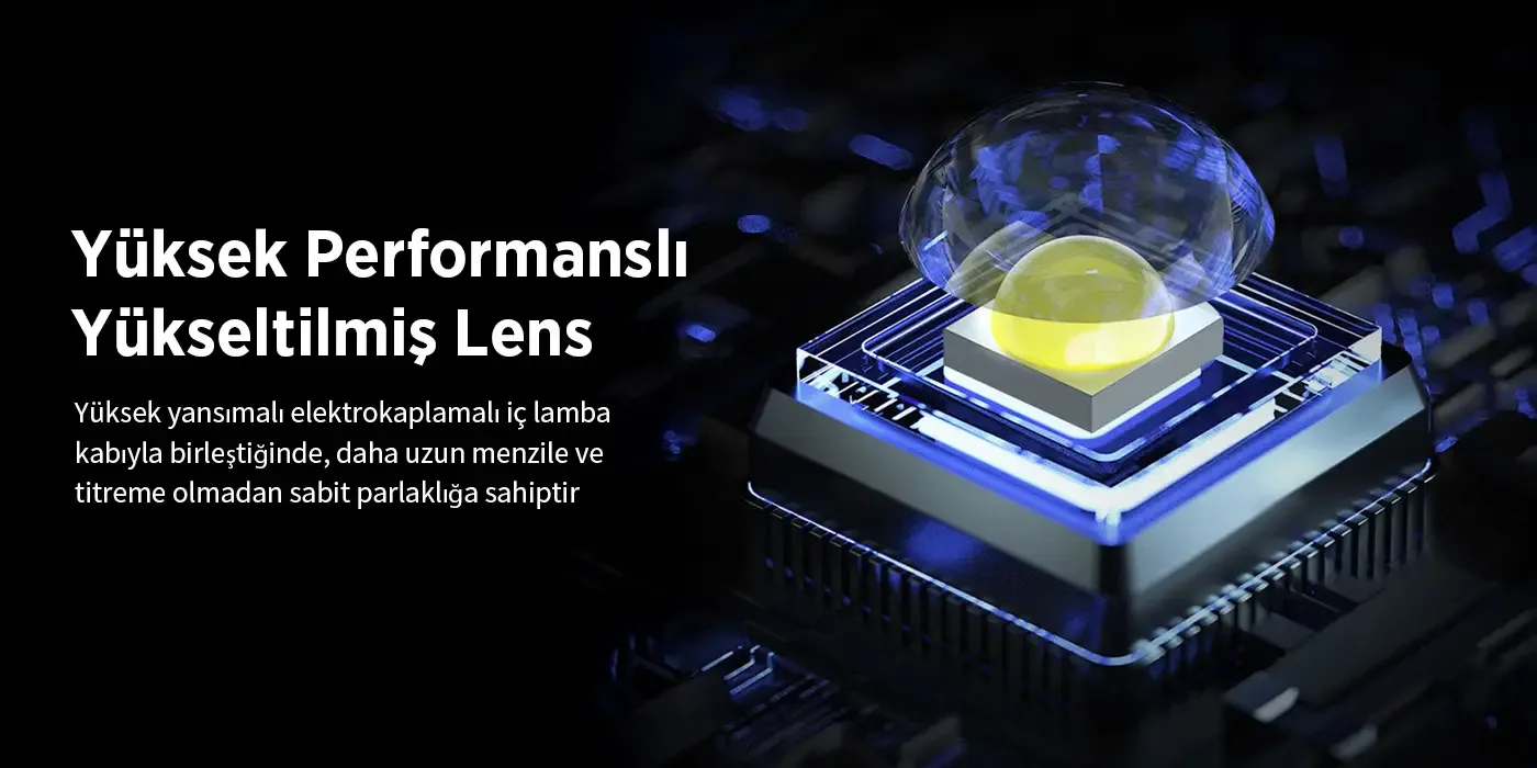 Flashlight BX2186FL 3W LED, Max. 910 Lümen Feneri