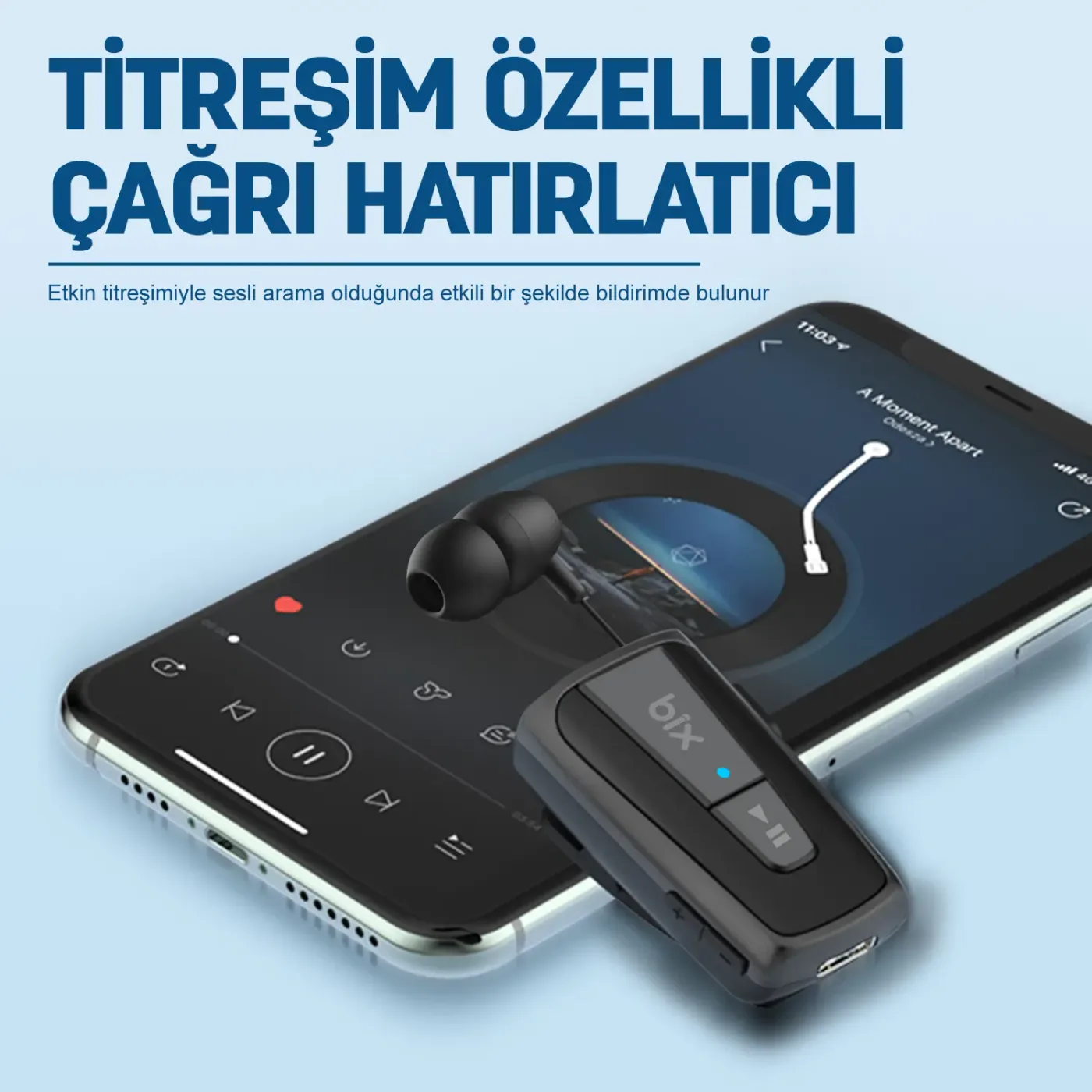 BXA5 Soundcraft Titreşimli ve Geri Çekilebilir Kulaklık