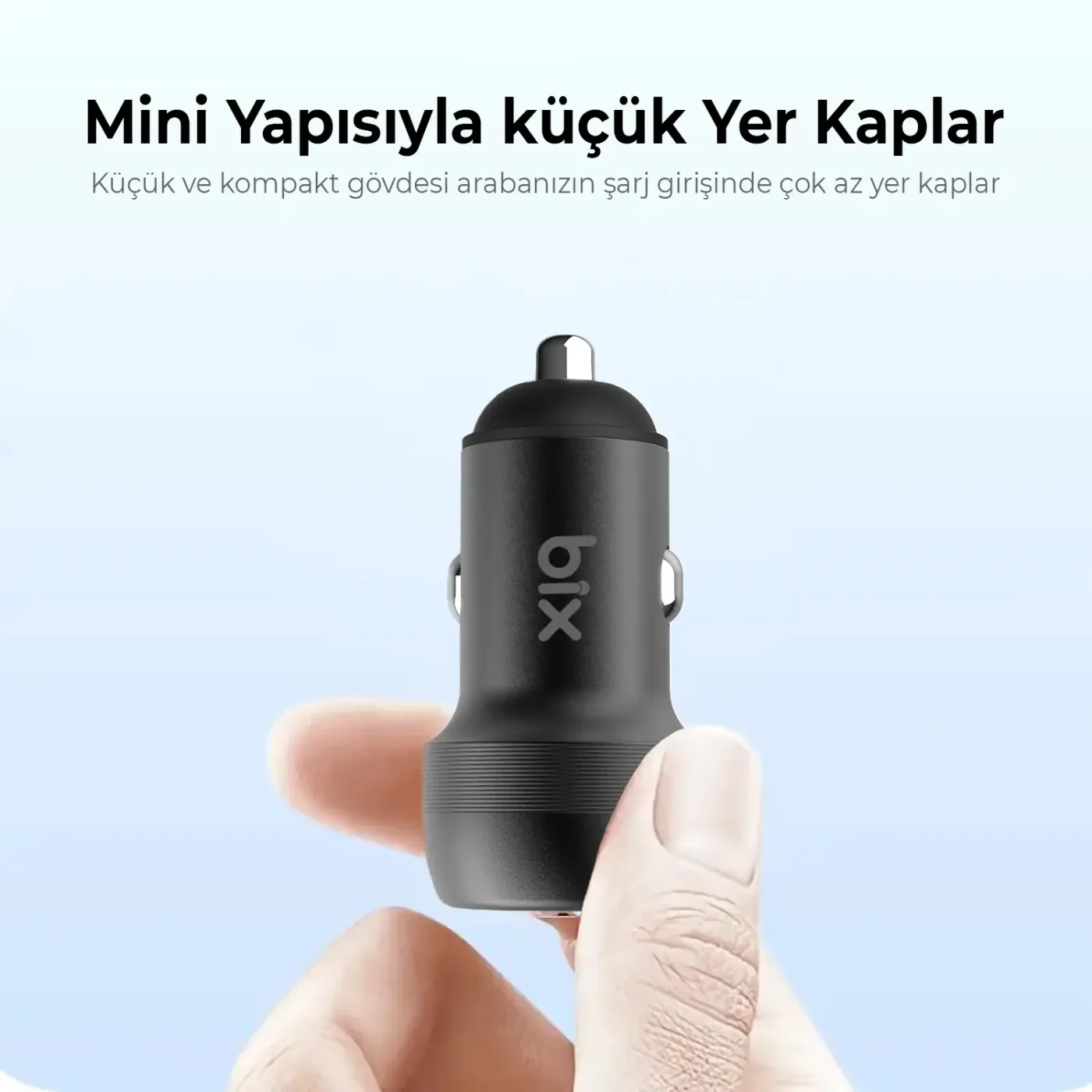 BXAC100W 100W Type-C PD 65W ve USB-A QC 35W PPS Şarj