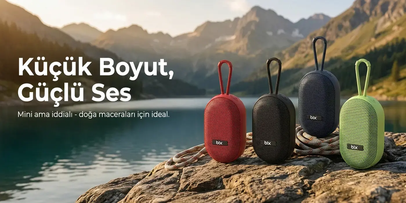 BXWS01 Bluetooth 6.0 IPX4 Suya Dayanıklı 8W Hoparlör
