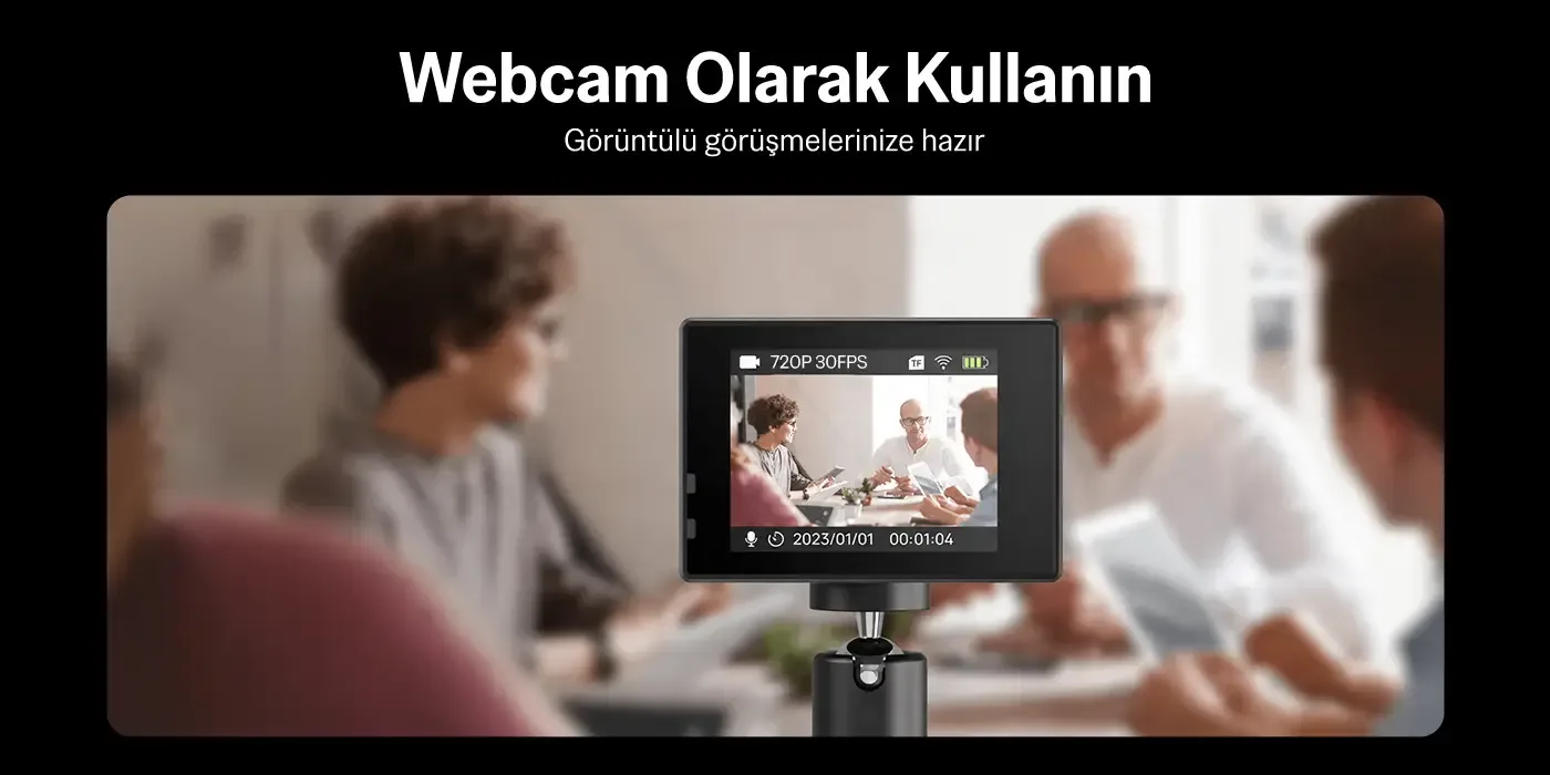 Bix Edge 1 HD Aksiyon Kamerası 720P 30 Metre Su