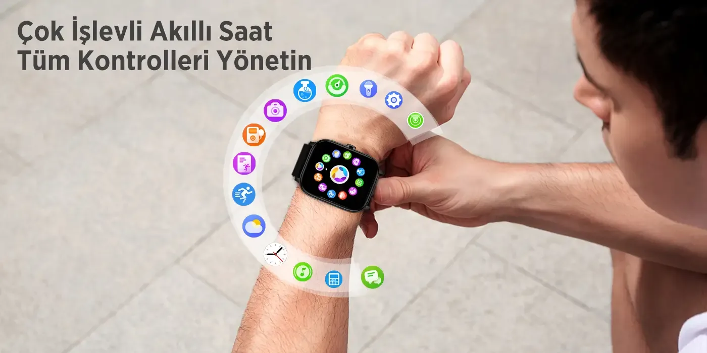 SW03 2.01” TFT Geniş Ekran, Spor Sağlık Akıllı Saat