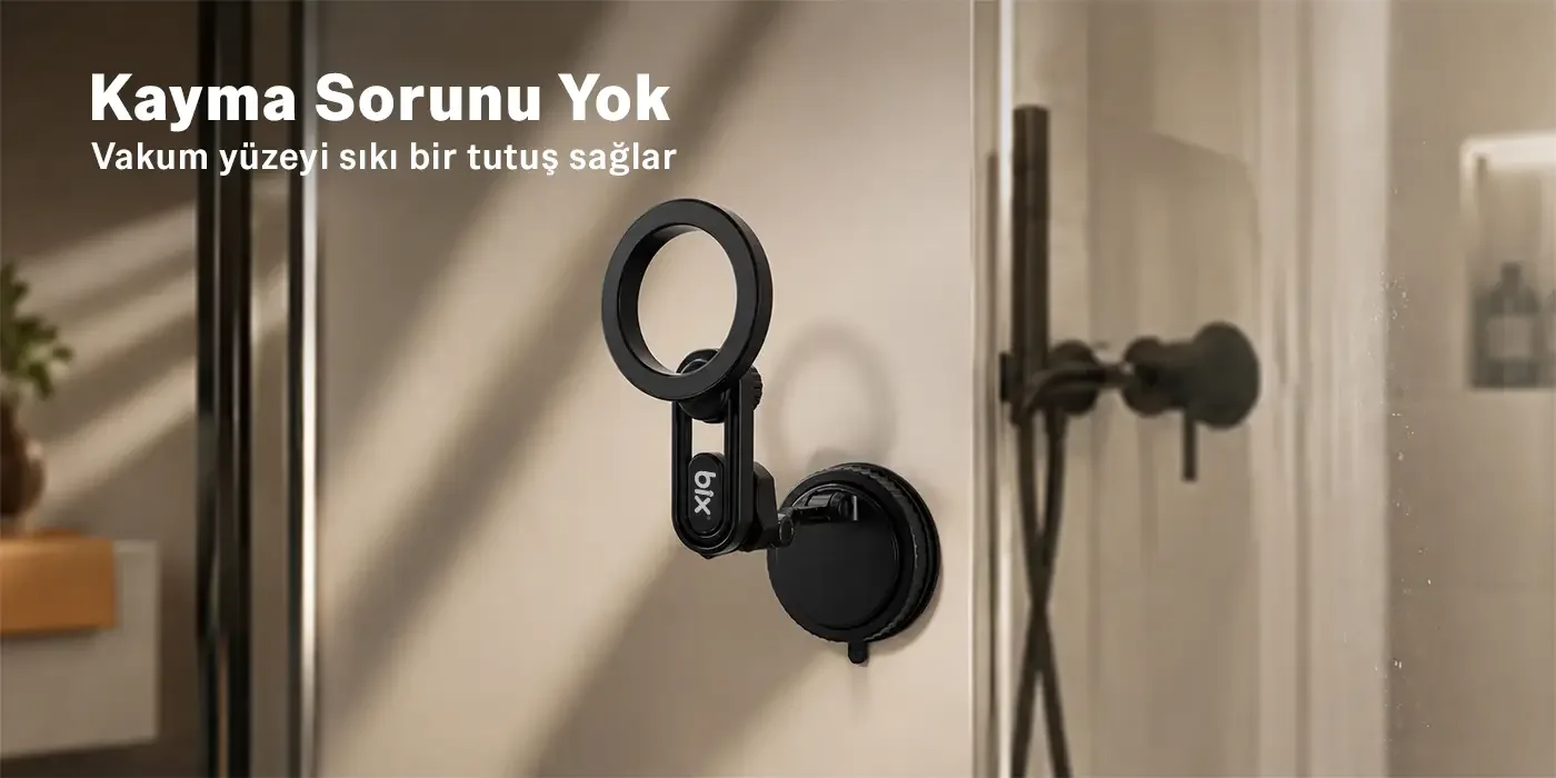 TCH04 Güçlü Vakum Özellikli 360° Araç Telefon Tutucu