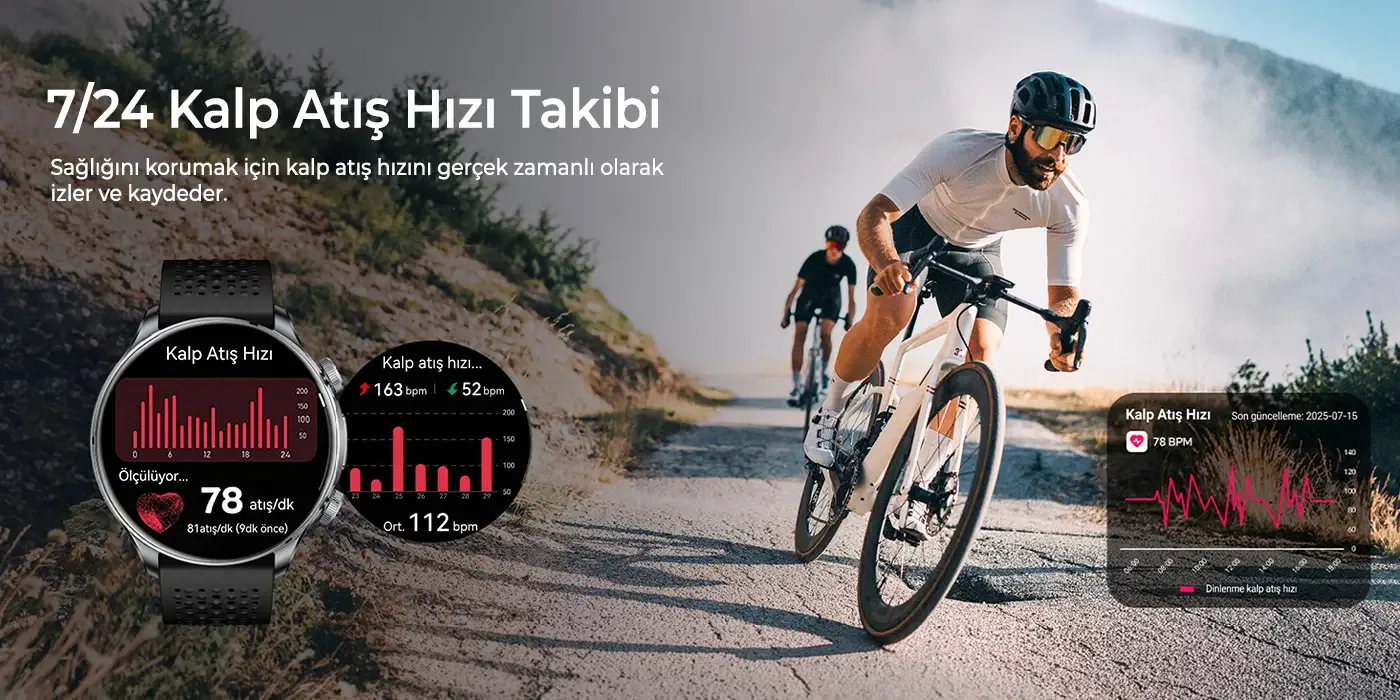 TSW6 48mm Super Retina 1.6” AMOLED GPS Akıllı Saat