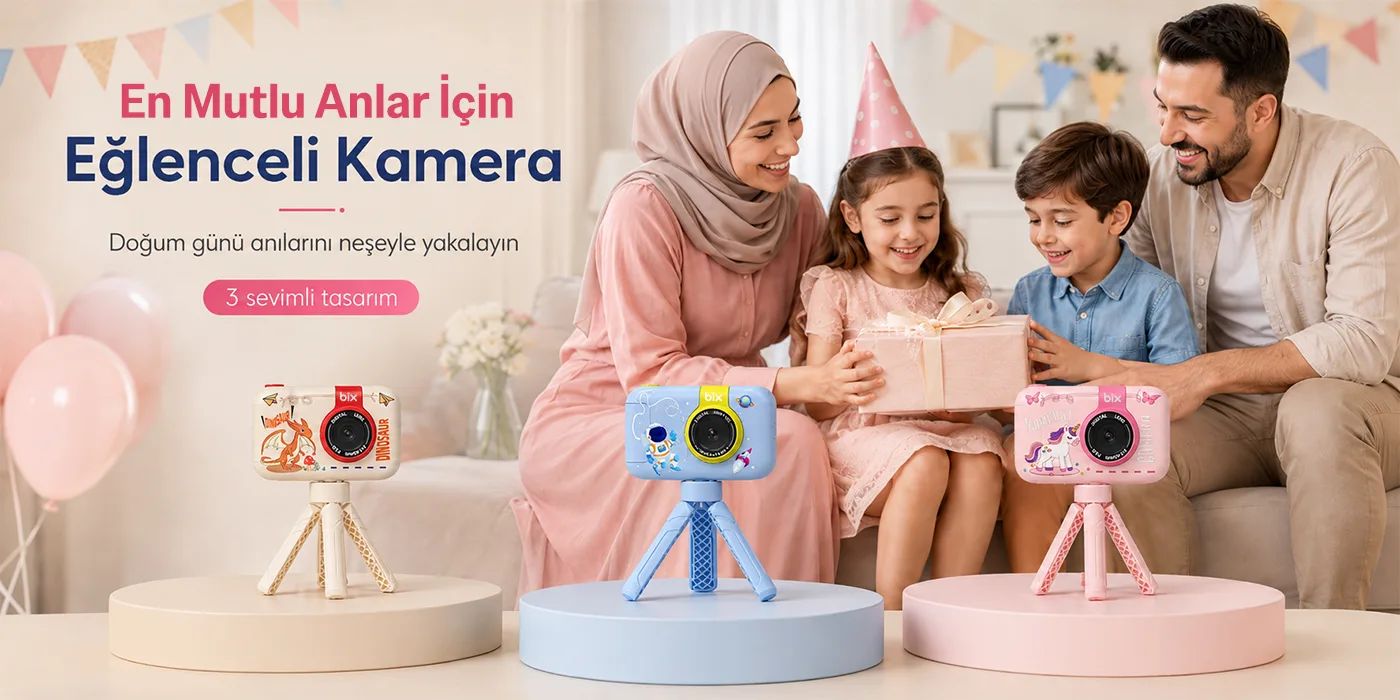 Bix Kids X101 Full HD 1080P 2.4” Ekranlı Kamerası