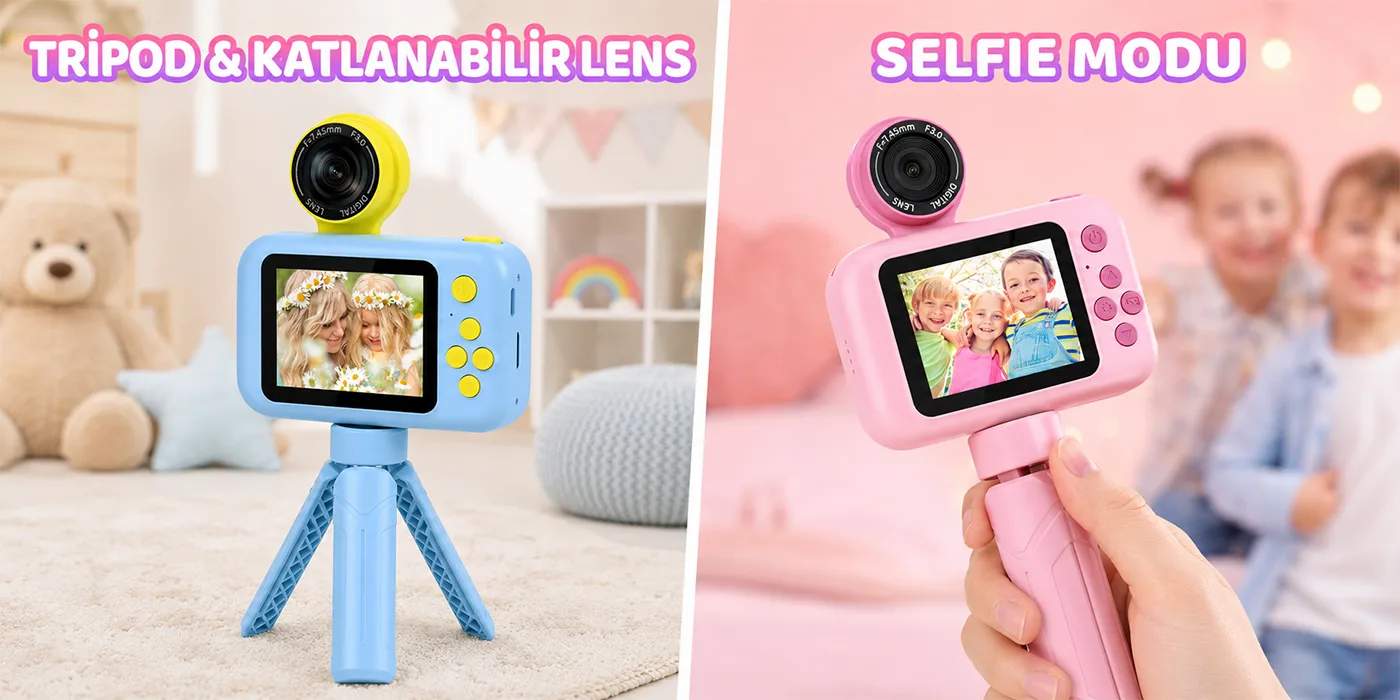 Bix Kids X101 Full HD 1080P 2.4” Ekranlı Kamerası