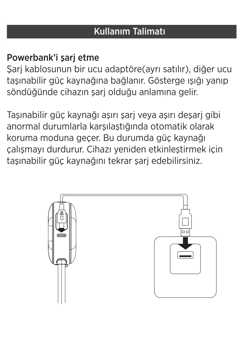 PB119 10000mAh PD 20W Cep Boyu Kompakt Tasarımlı Şarj kullanım kılavuzu — sayfa 4