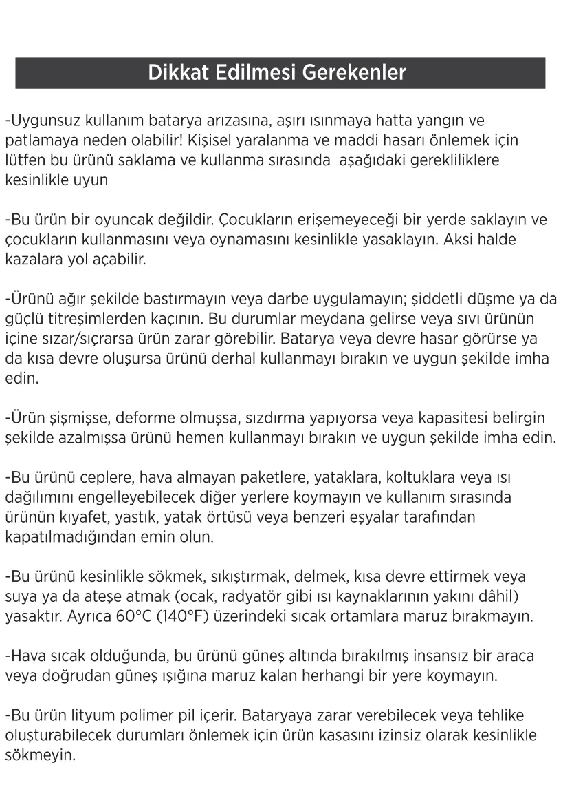 PB119 10000mAh PD 20W Cep Boyu Kompakt Tasarımlı Şarj kullanım kılavuzu — sayfa 6
