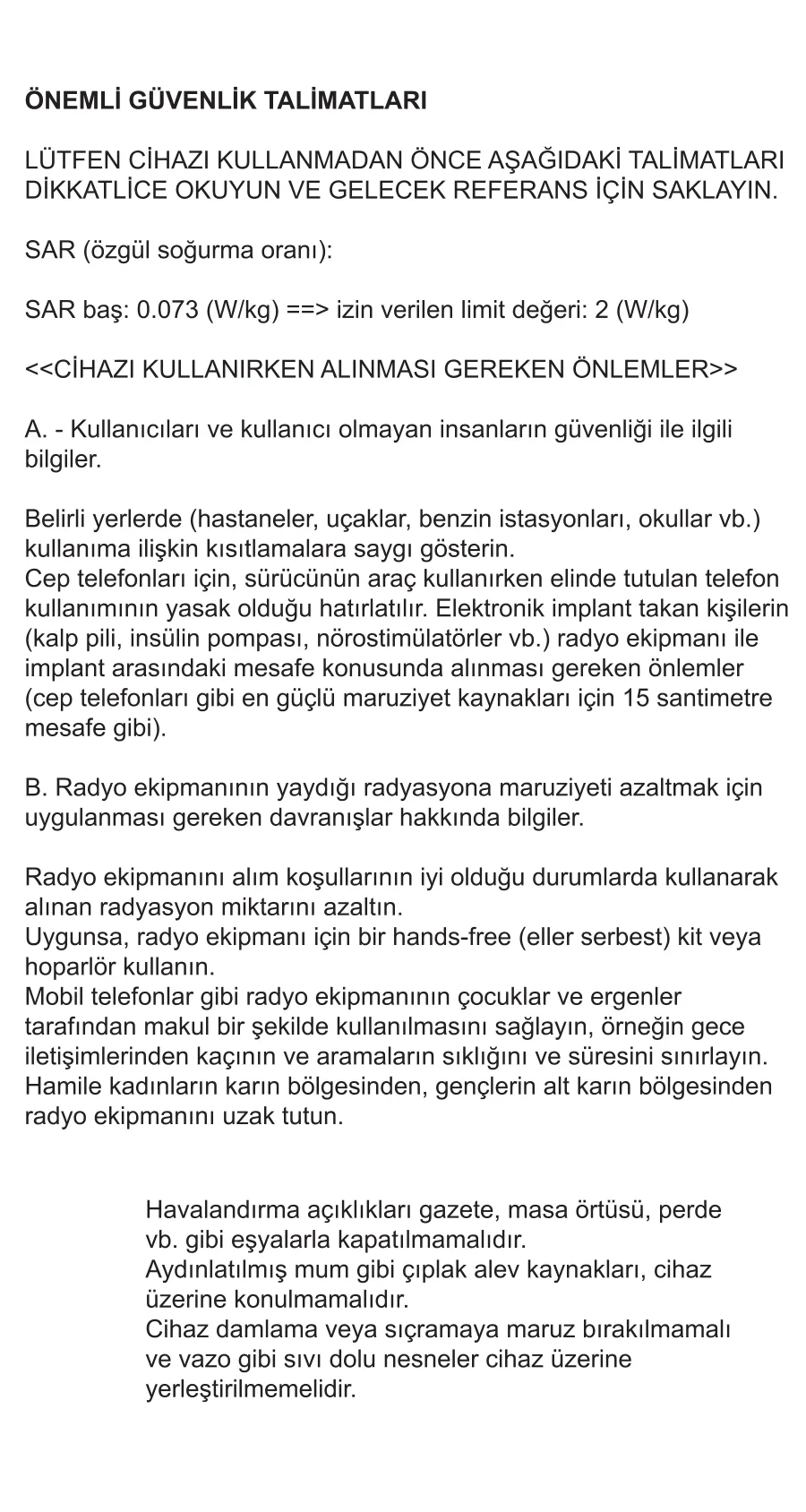 TW2 Soundcraft 13mm Dinamik Sürücülü Kulak içi Kulaklık kullanım kılavuzu — sayfa 1
