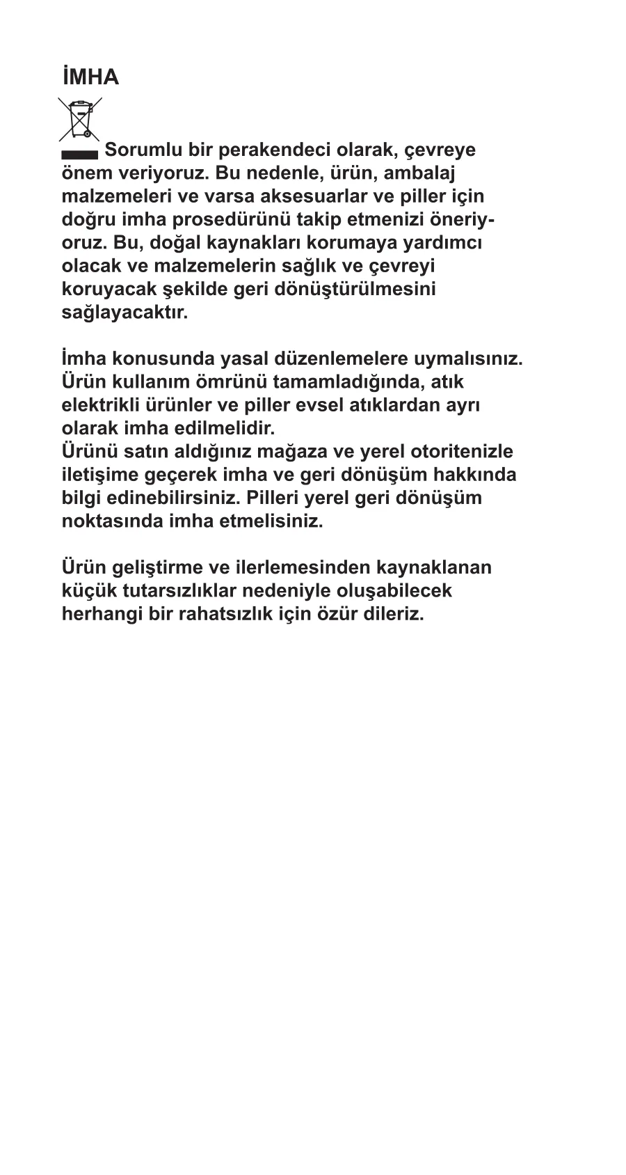 TW2 Soundcraft 13mm Dinamik Sürücülü Kulak içi Kulaklık kullanım kılavuzu — sayfa 6