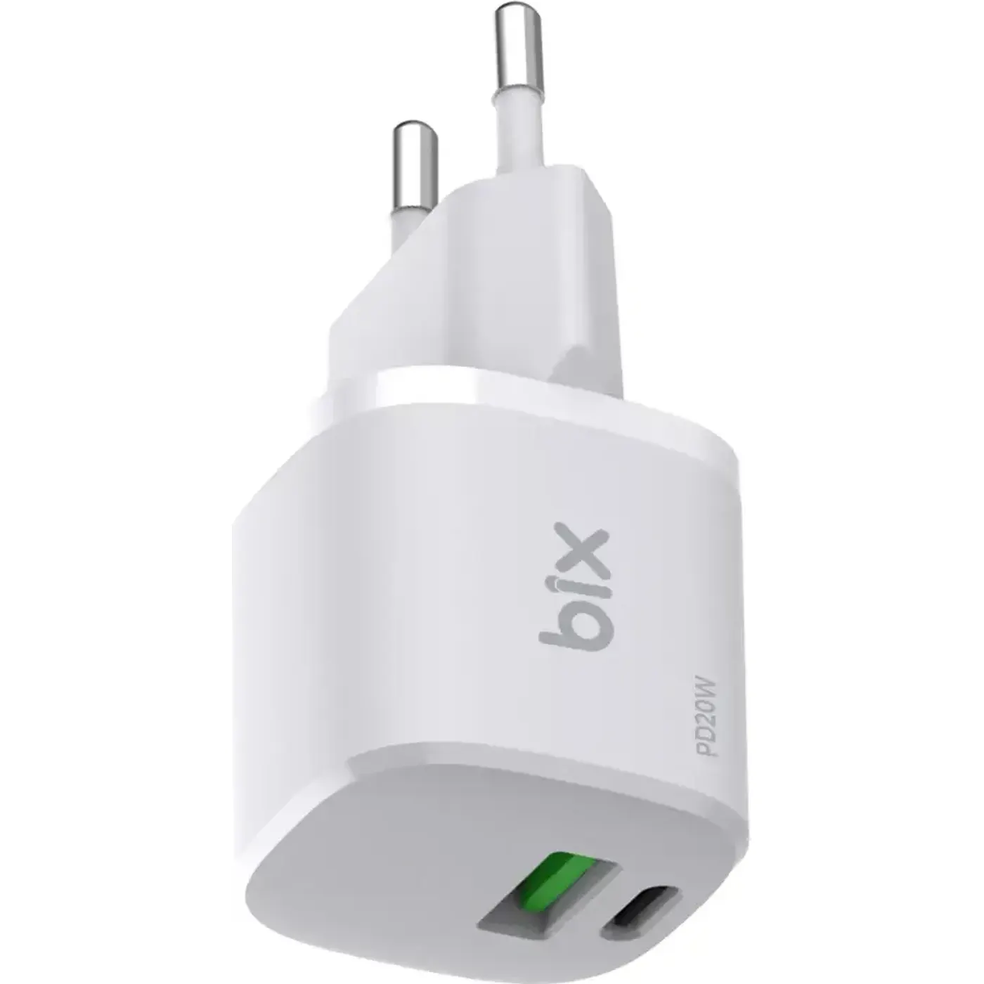BX2P20G GaN PD 20W Type-C ve USB-A QC 18W Çift Portlu — görsel 3