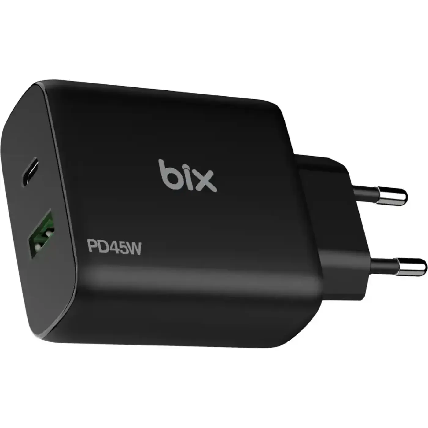 BX2P45G GaN PD 45W Type-C ve USB-A QC 18W Çift Portlu — görsel 3