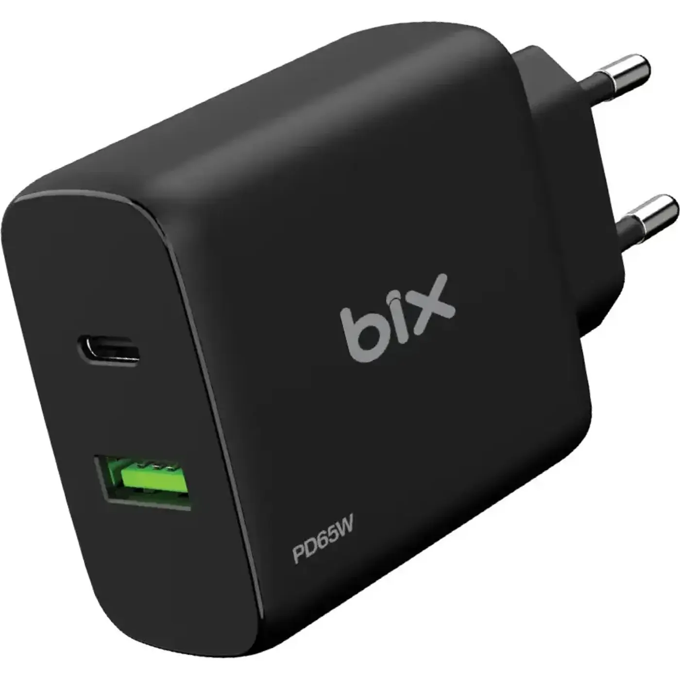 BX2P65G GaN PD 65W Type-C ve USB-A QC 18W Çift Portlu