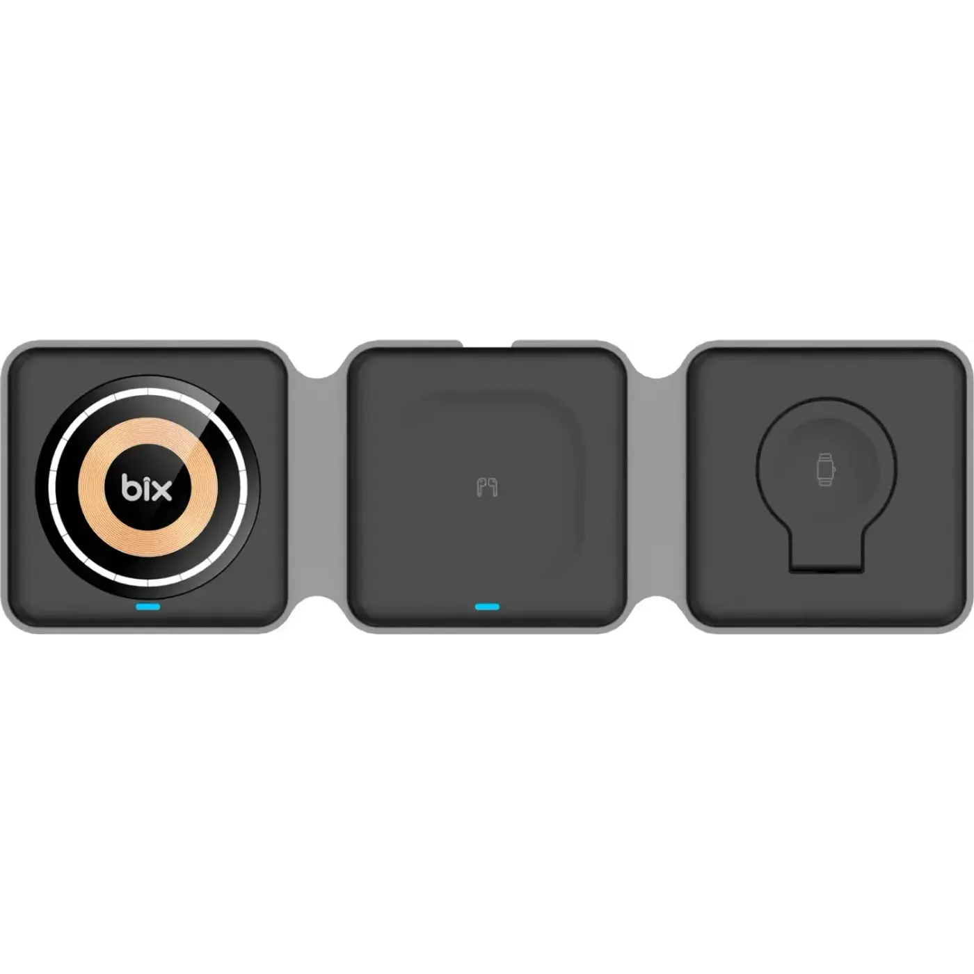 BXMW2 15W 3’ü 1 Arada iPhone Apple Watch AirPods Uyumlu — görsel 6