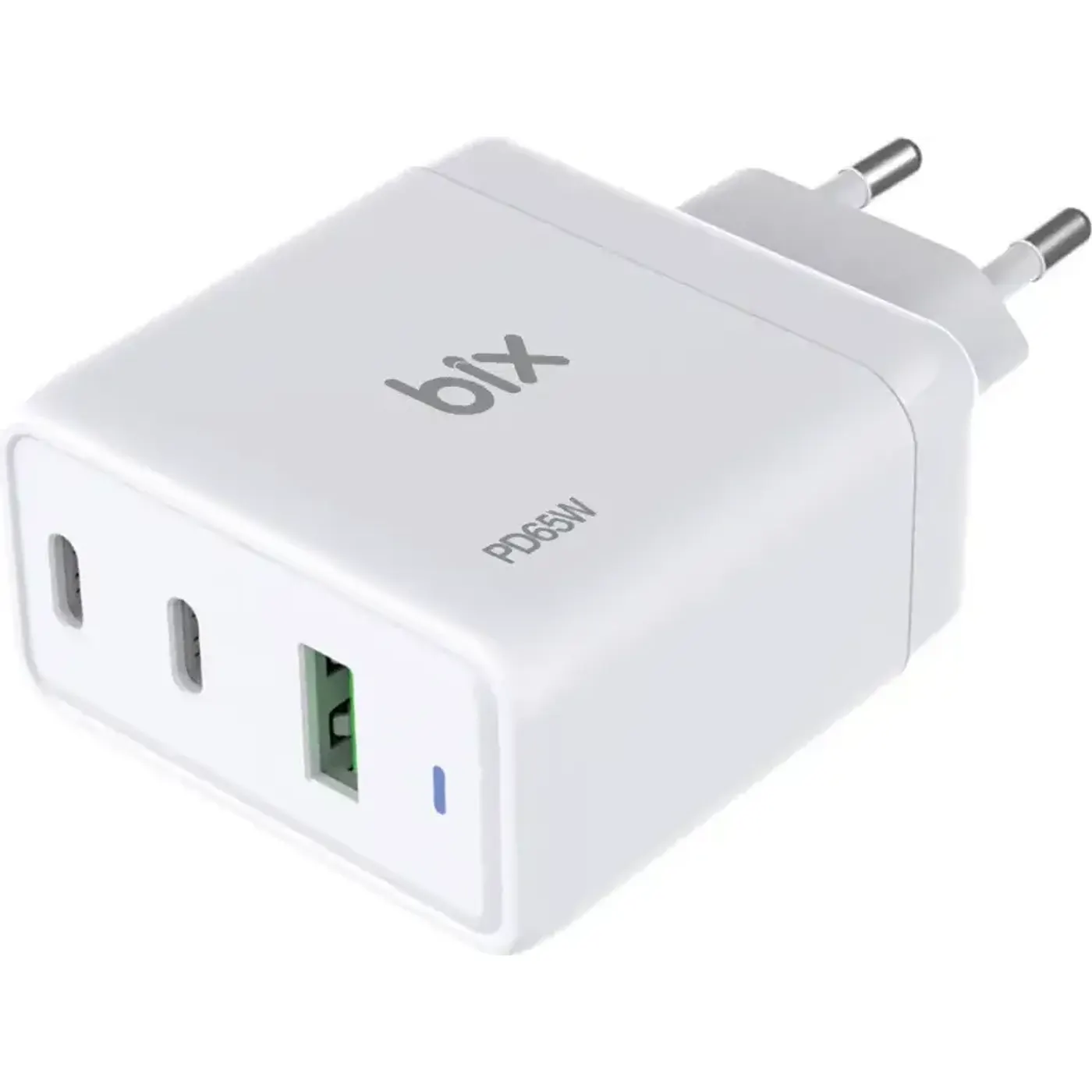 BX3P65G GaN 65W USB QC 3.0 ve 2*Type-C PD 3.0 Üç Portlu — görsel 2