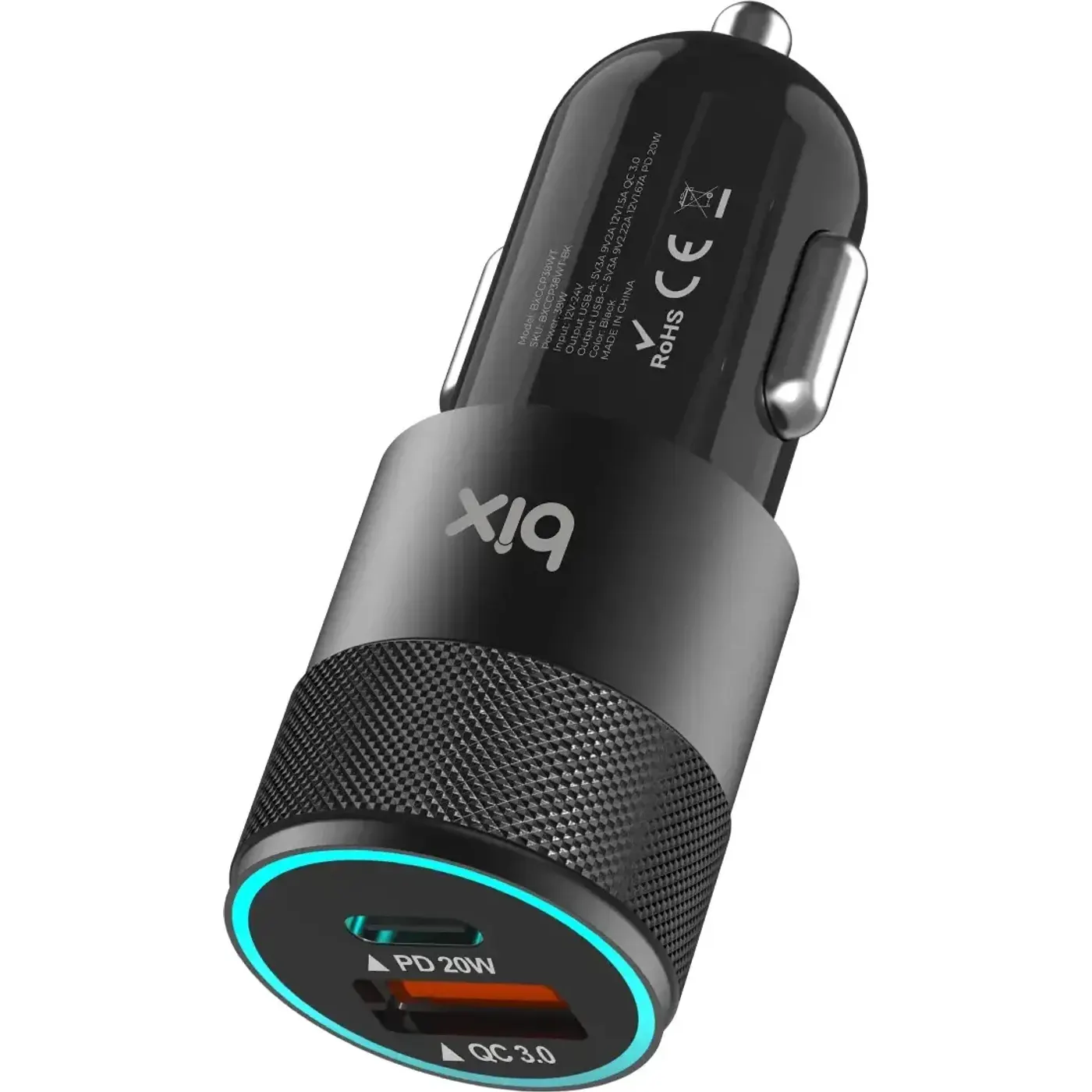 BXCCP38WT 38W USB QC 3.0 18W ve Type-C PD 20W Çift Şarj — görsel 3