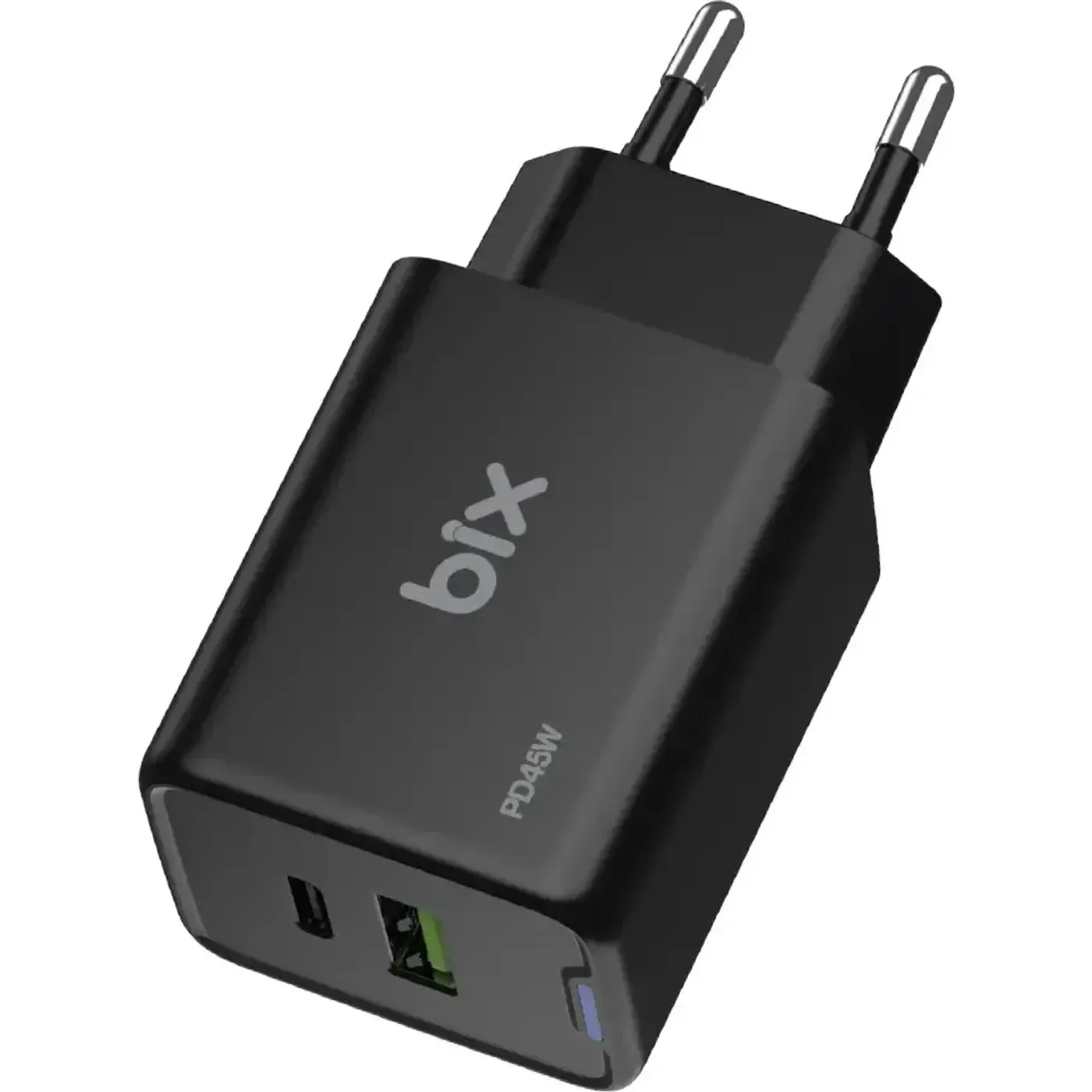 BX2P46G GaN PD 45W Type-C ve USB-A QC 18W Çift Portlu — görsel 3