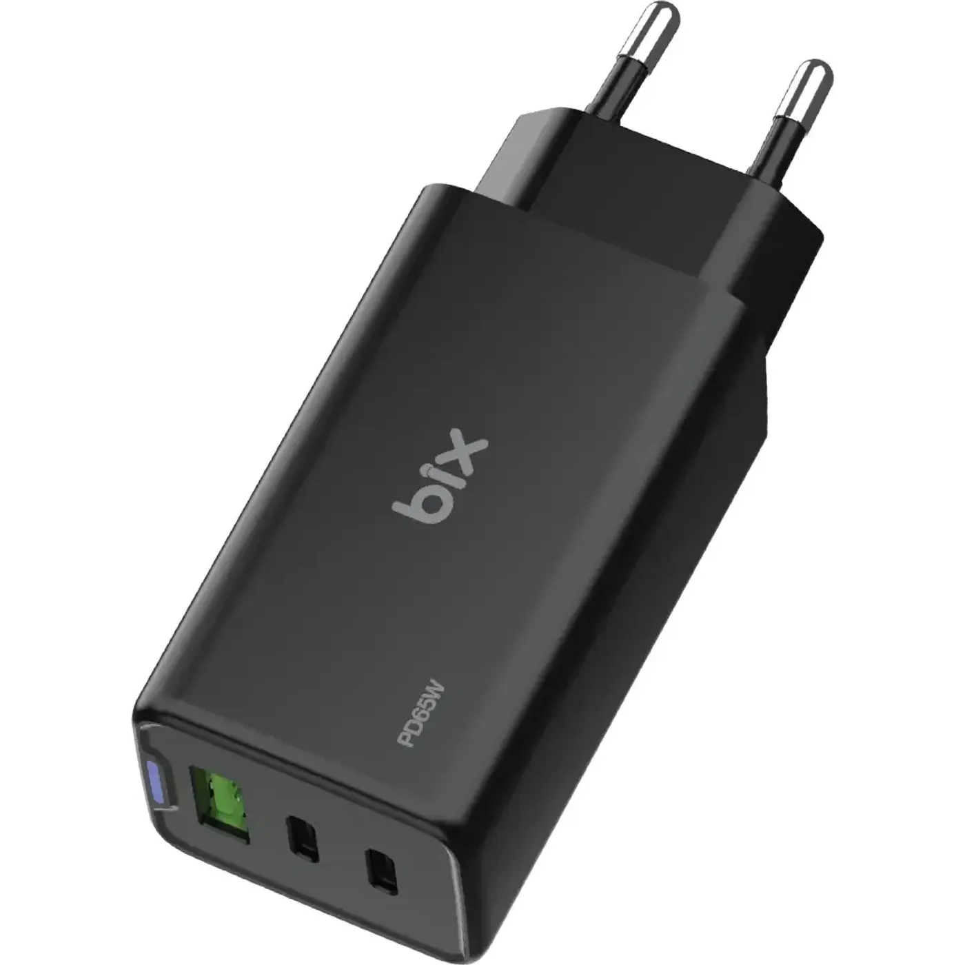 BX3P66G GaN 65W 2*Type-C PD 3.0 ve USB-A QC Üç Portlu — görsel 3