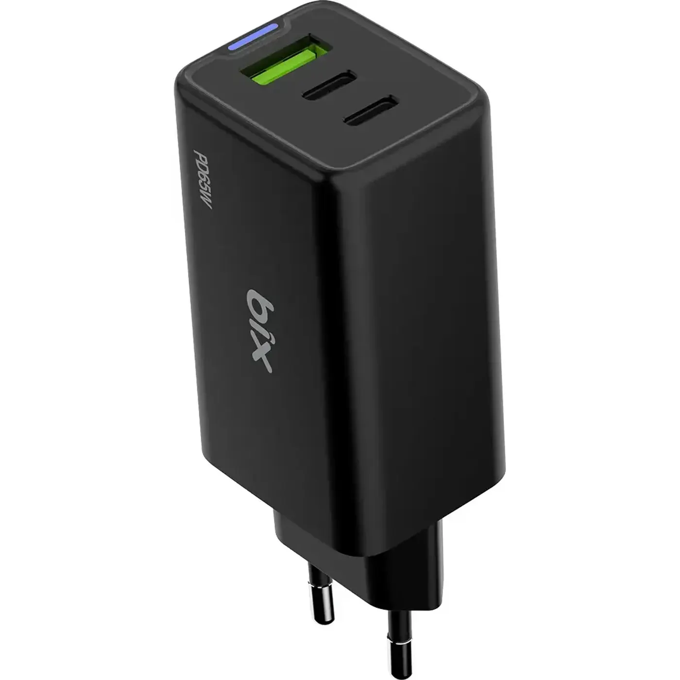 BX3P66G GaN 65W 2*Type-C PD 3.0 ve USB-A QC Üç Portlu