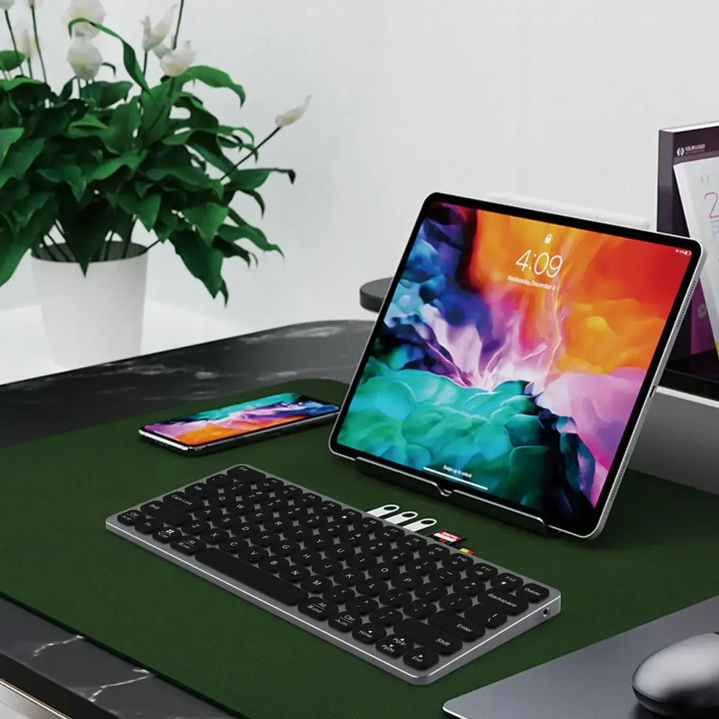 Bix BX-KEYHUB01 9'u 1 Arada Hub'lı Klavye — görsel 3