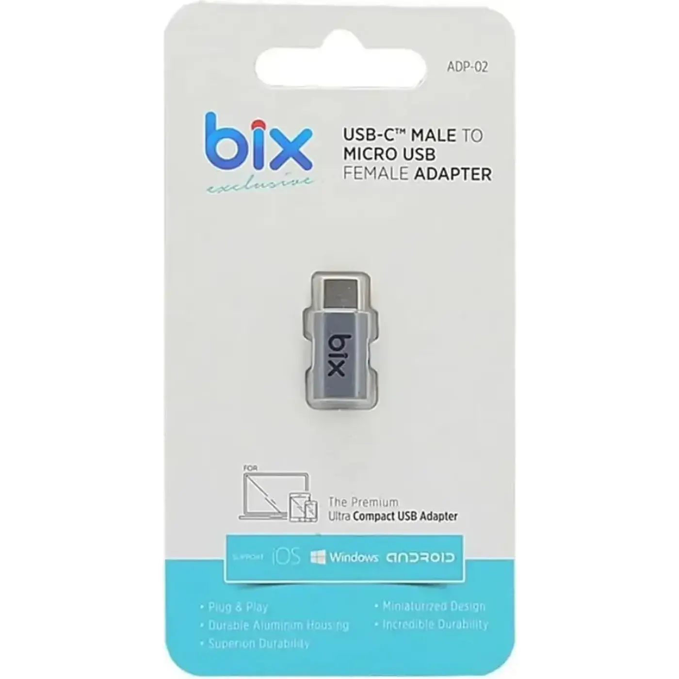 ADP-02 Type-C Micro-USB Dönüştürücü Adaptörü — görsel 2