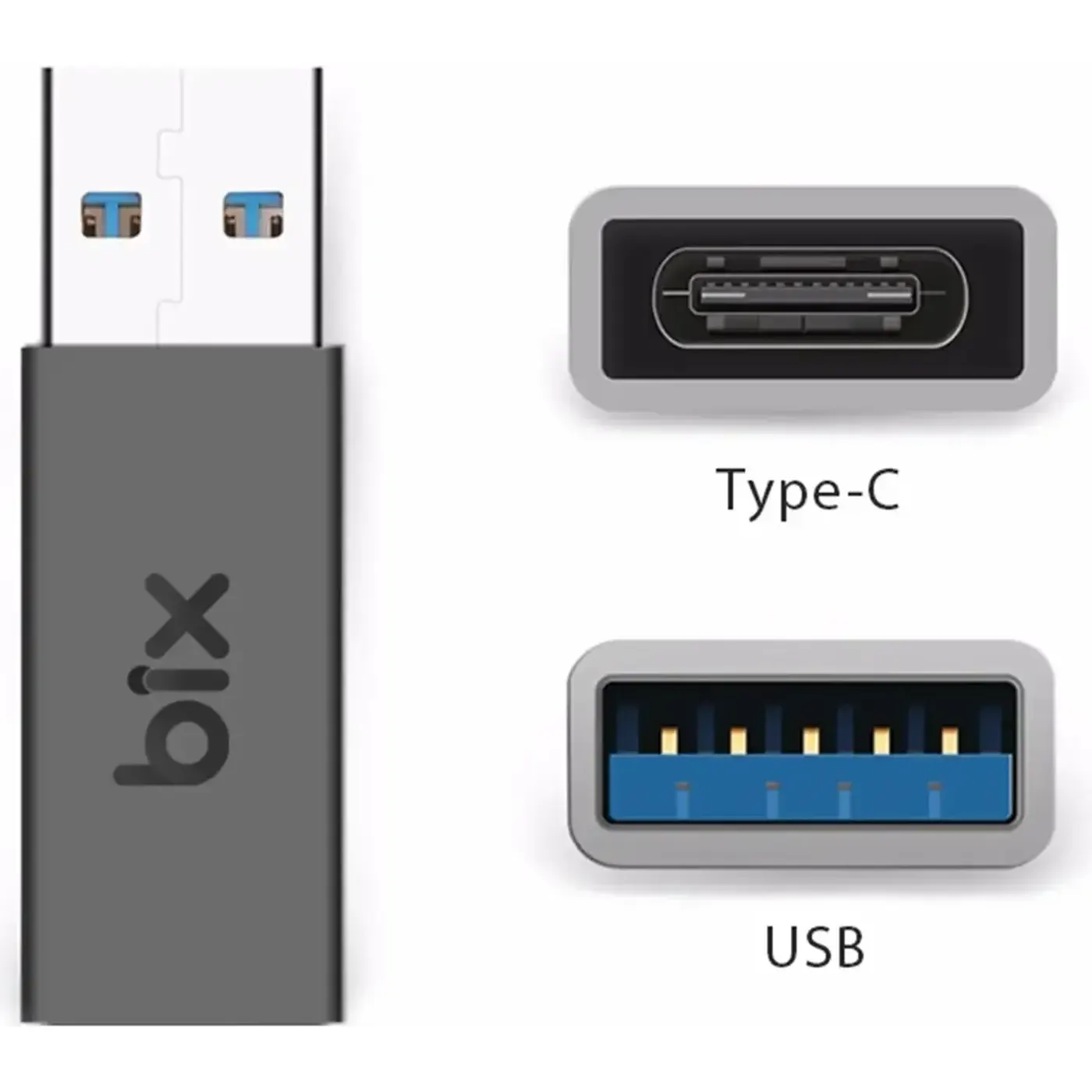 ADP-03 USB 3.0 Type-C Dönüştürücü Adaptör — görsel 3