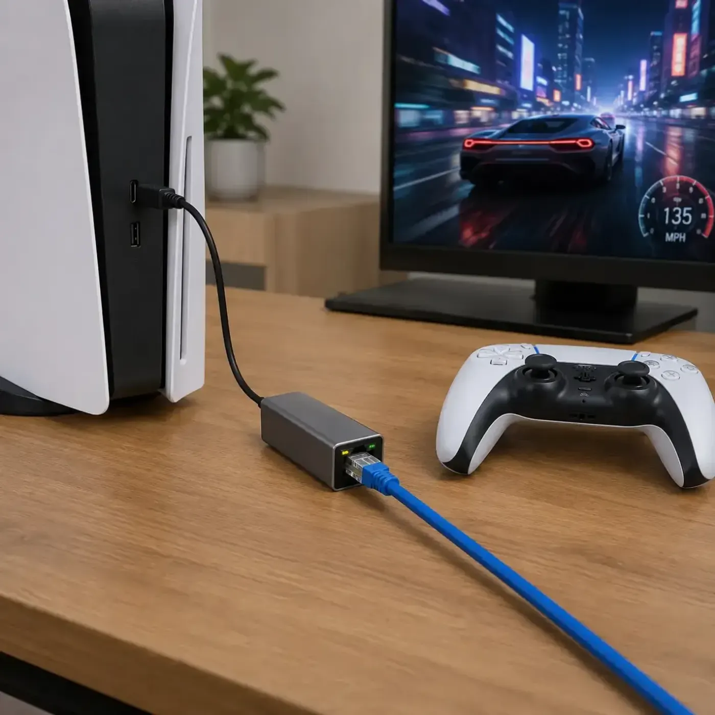 ADP-08 USB 3.0 Gigabit Ethernet Dönüştürücü Adaptör — görsel 2