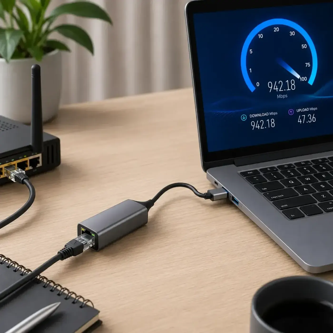 ADP-08 USB 3.0 Gigabit Ethernet Dönüştürücü Adaptör — görsel 3