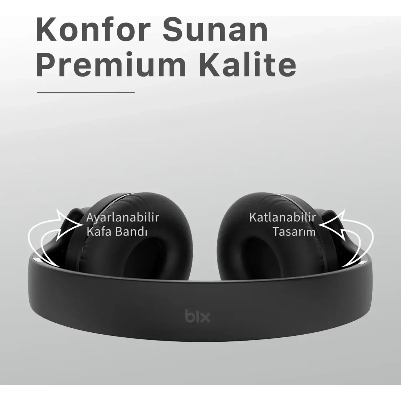 Soundcraft BH3 Katlanabilir Hoparlör Kulaküstü Kulaklık — görsel 3
