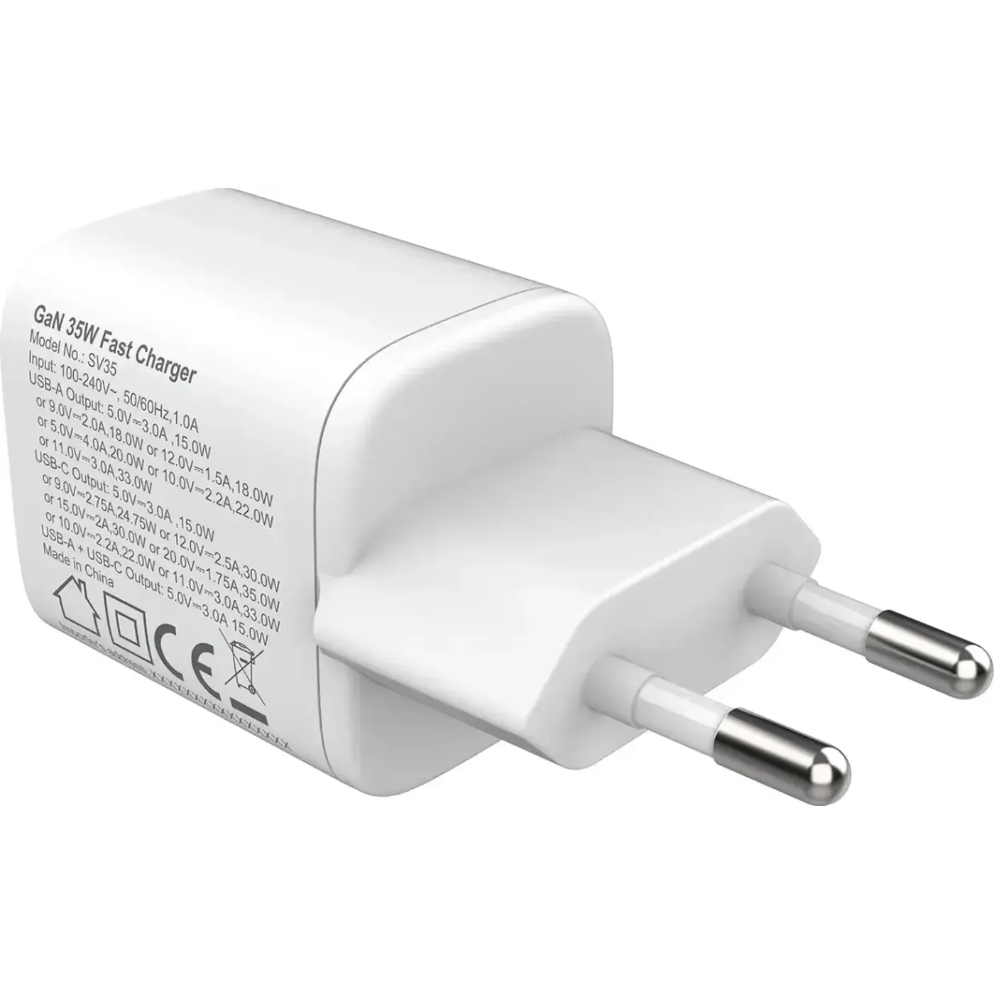 SV35 35W GaN SuperVooc 2.0 Type-C ve USB-A Çift — görsel 4