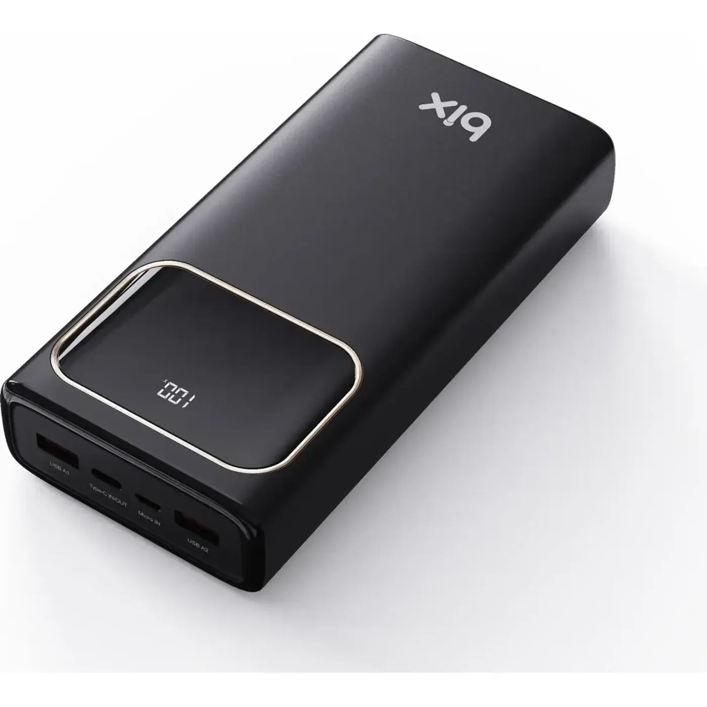 PB303 30000mAh 60W 2*USB-A ve Type-C PD Üç Powerbank — görsel 2