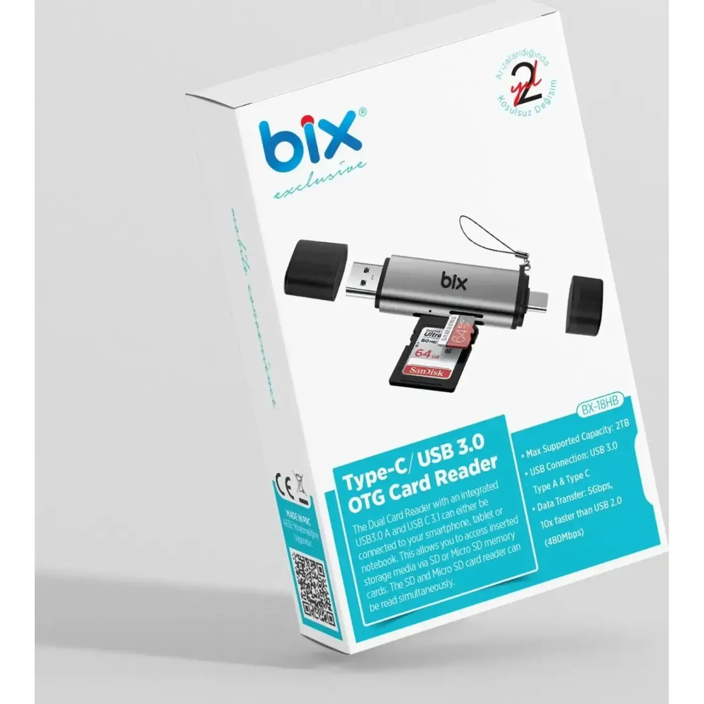 ADP-11 Type-C ve USB 3.2 SD ve Micro SD OTG Hafıza — görsel 4