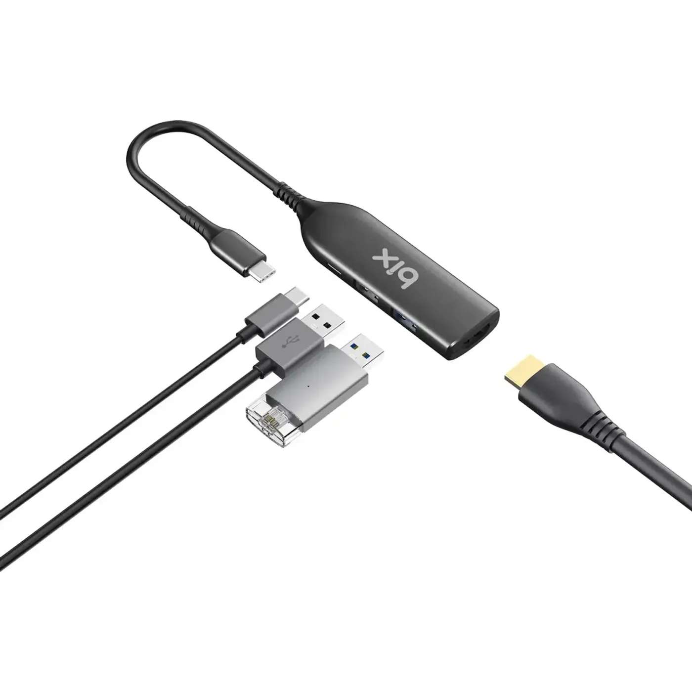 BX03HB MAX Type-C to 4K HDMI Ethernet USB PD