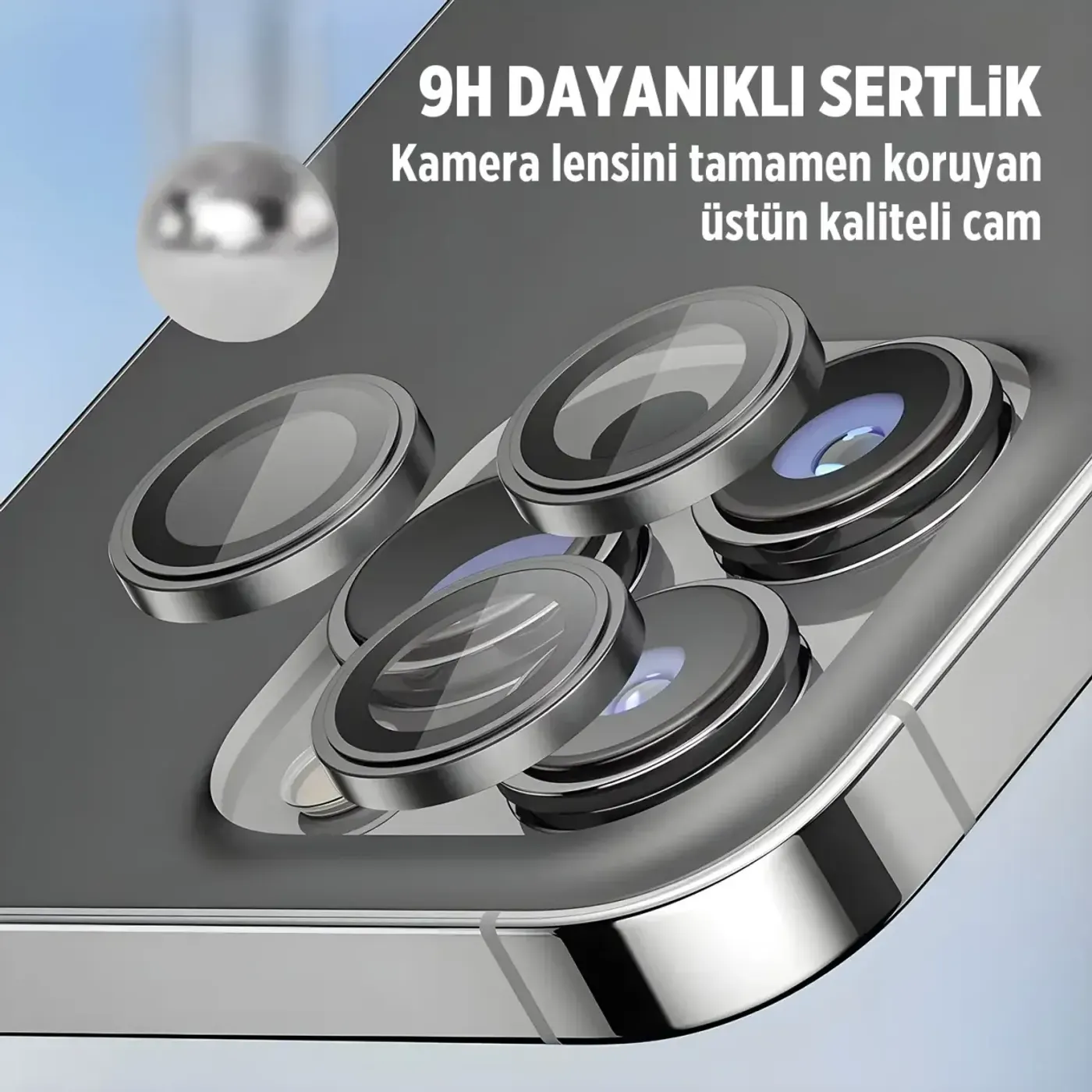 Bix Full Protector Lens – Yüksek Şeffaflık, 9H Maksimum — görsel 2