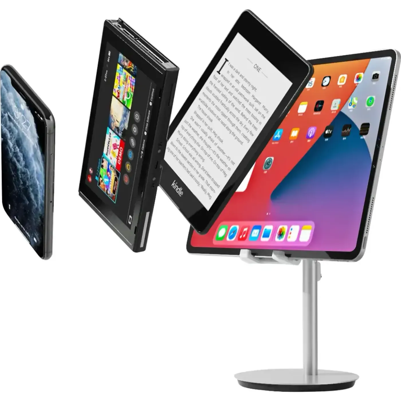 Bix Saiji S1-II Masaüstü Ayarlanabilir Tablet Telefon — görsel 4