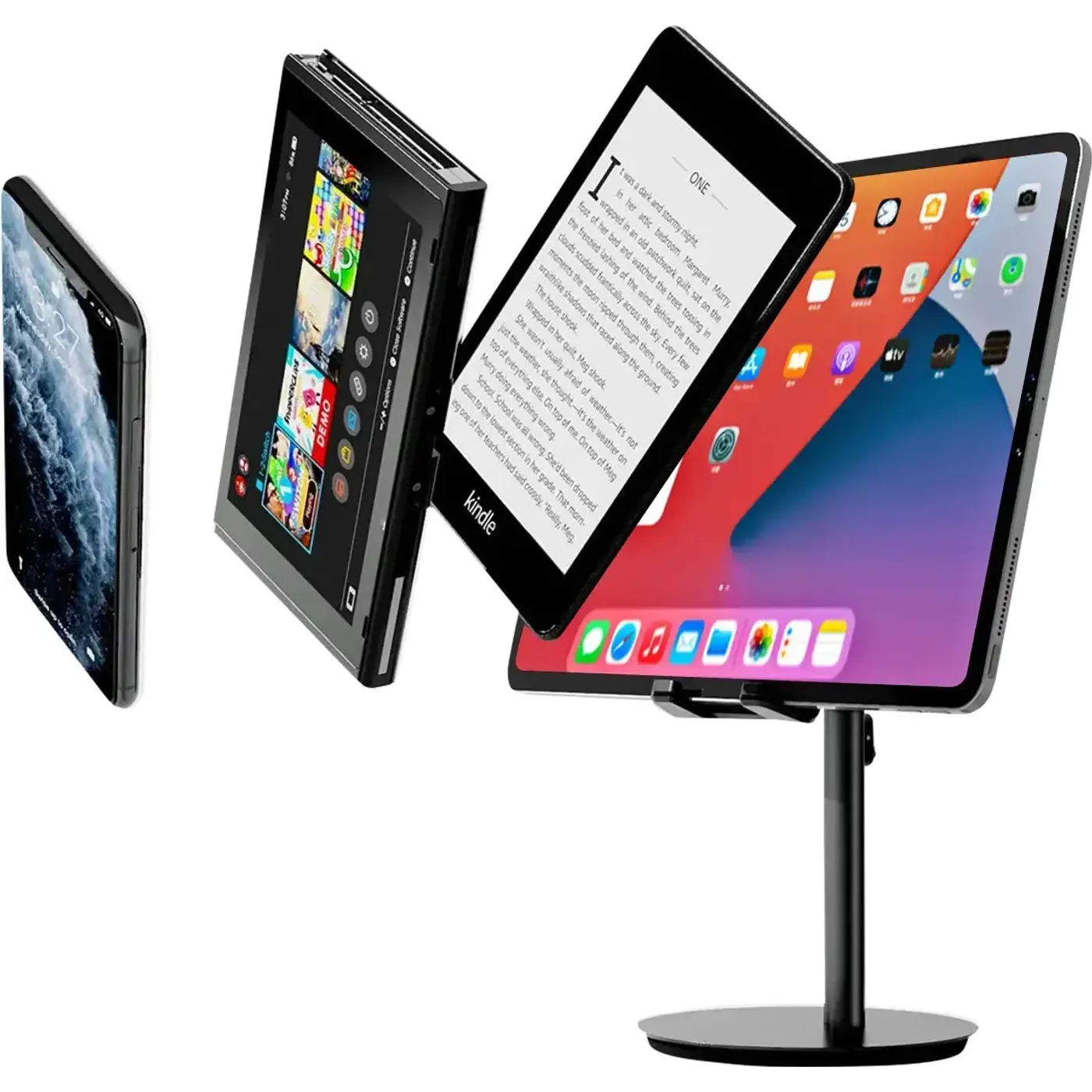 Bix Saiji S1-II Masaüstü Ayarlanabilir Tablet Telefon — görsel 5