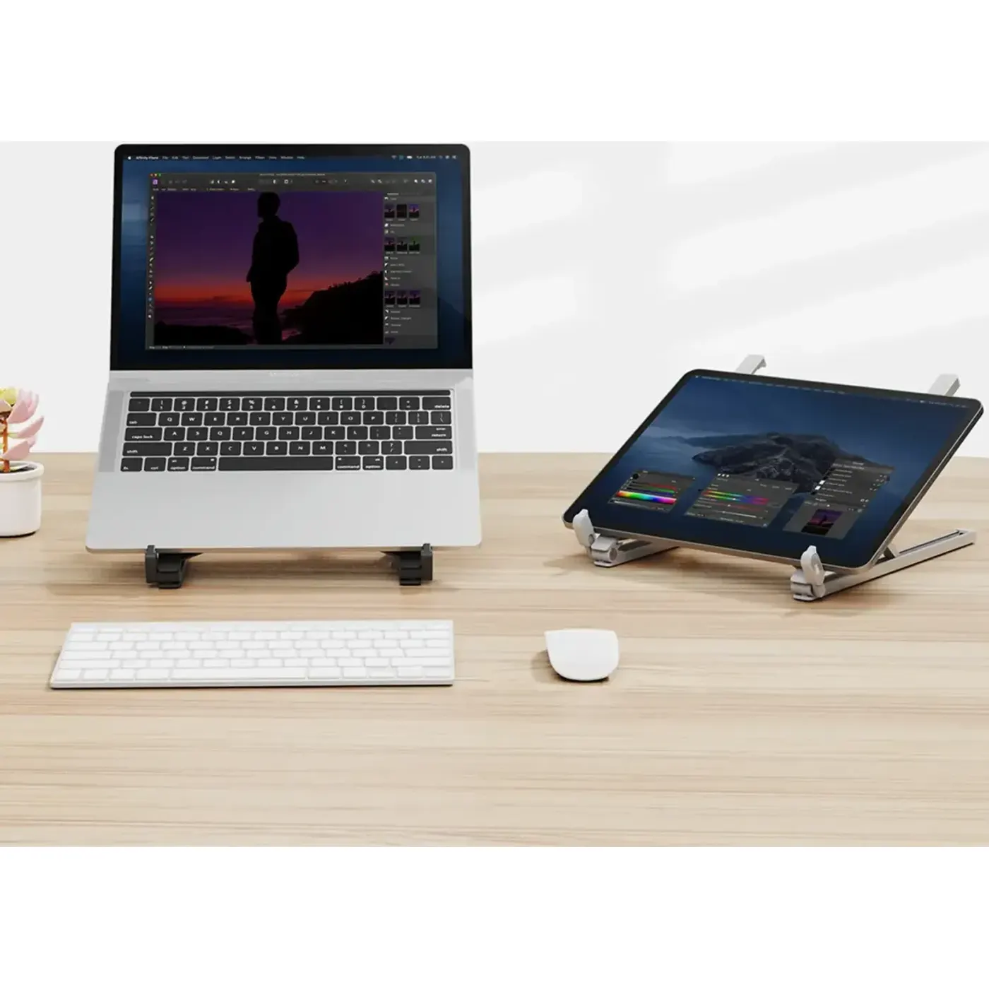 Bix Saiji X2 Taşıma Çantalı Alüminyum Notebook Laptop — görsel 2