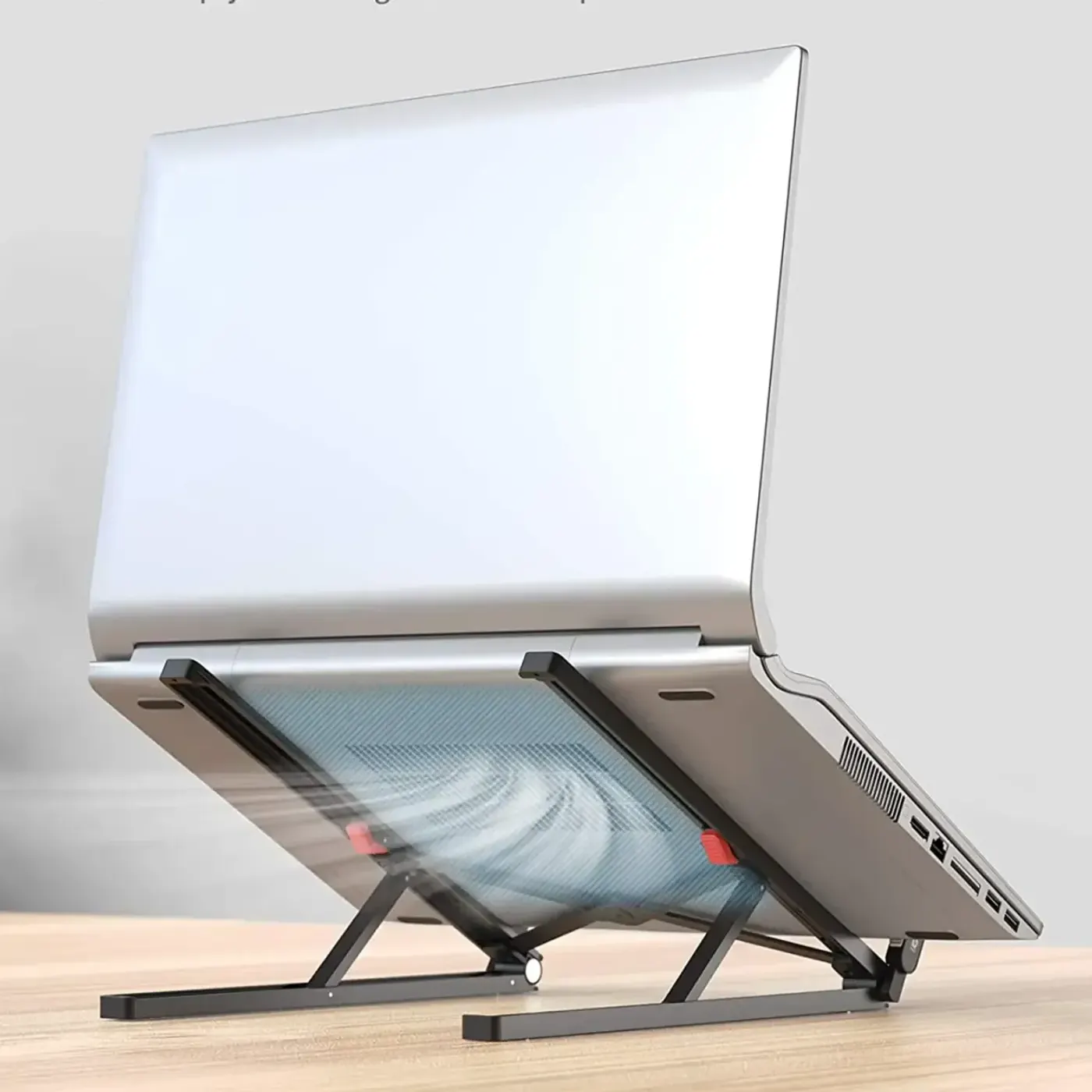 Bix Saiji X2 Taşıma Çantalı Alüminyum Notebook Laptop — görsel 3