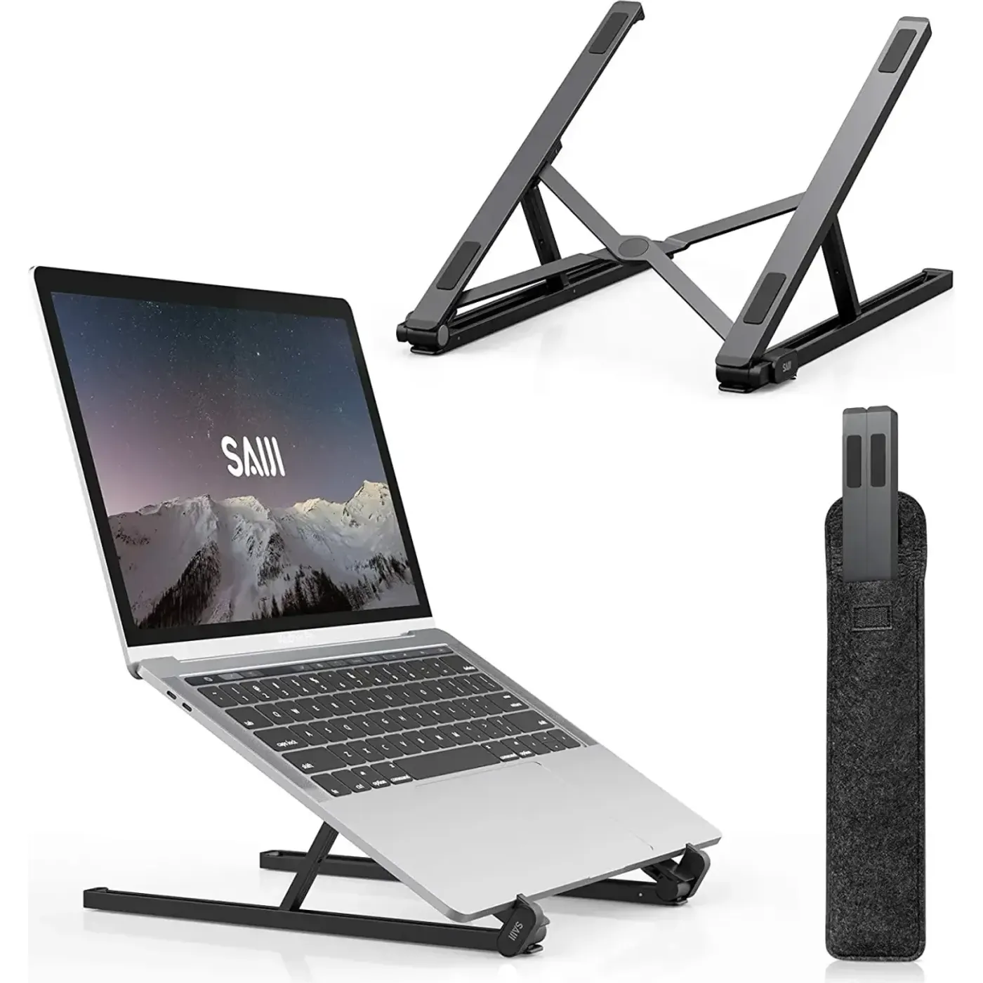 Bix Saiji X2 Taşıma Çantalı Alüminyum Notebook Laptop