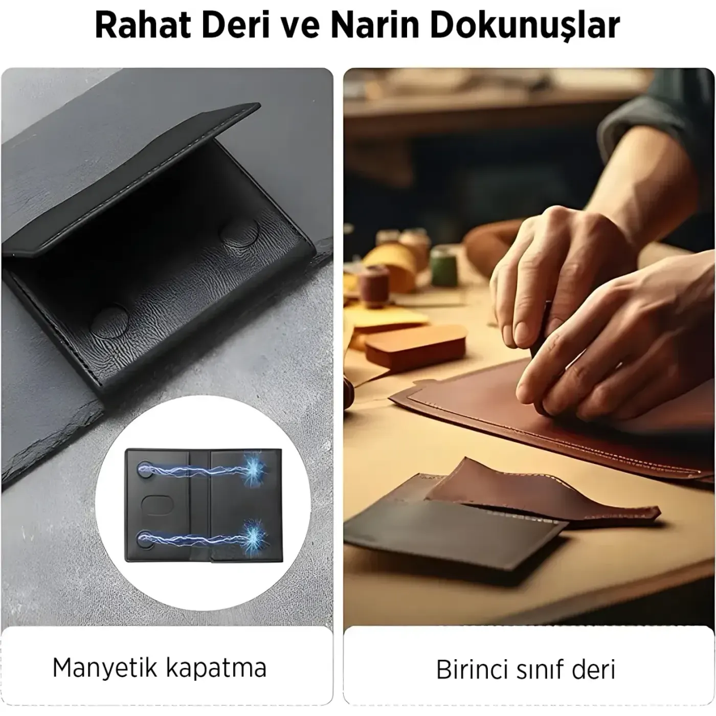 Bix TMW3 MagSafe Uyumlu, Slim Tutuş ve Çoklu Kart — görsel 4