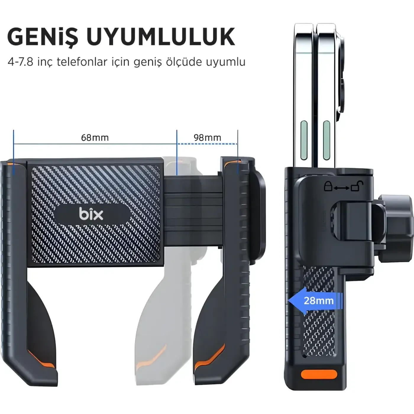 BPH01 Gidon Bağlantılı Bisiklet Motosiklet için Esnek — görsel 6