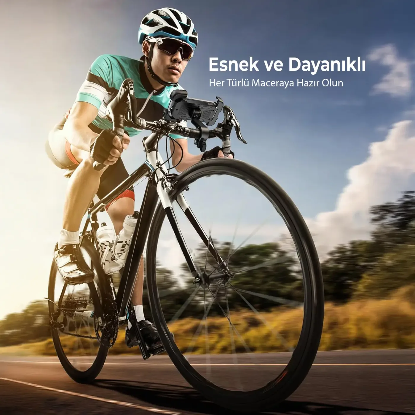 BPH02 360° Derece Ayarlanabilen Gidon Bağlantılı Tutucu — görsel 4