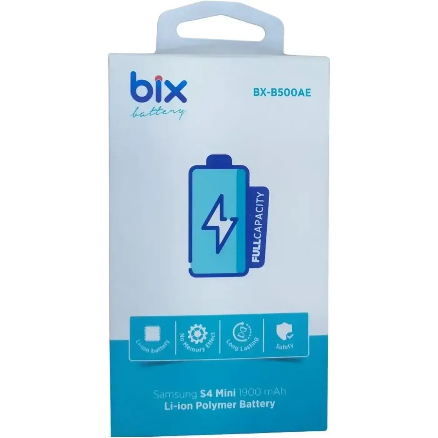 Bix Samsung S4 Mini için 1900mAh Kapasiteli Batarya