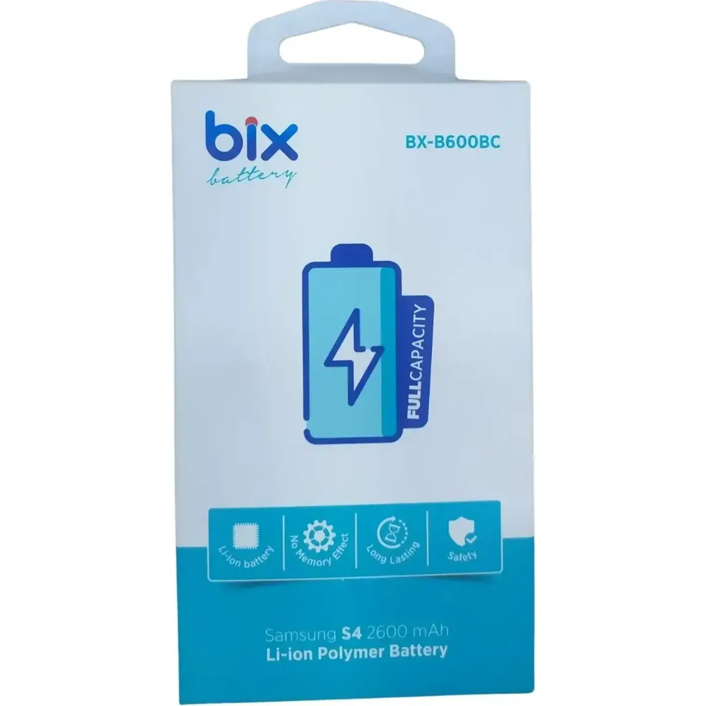 Bix Samsung Galaxy S4 için 2600mAh Kapasiteli Batarya