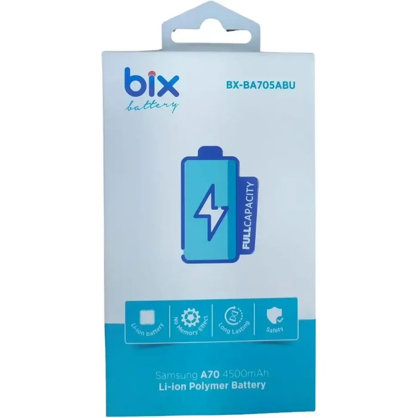 Bix Samsung A70 için 4500mAh Kapasiteli Li-ion Batarya