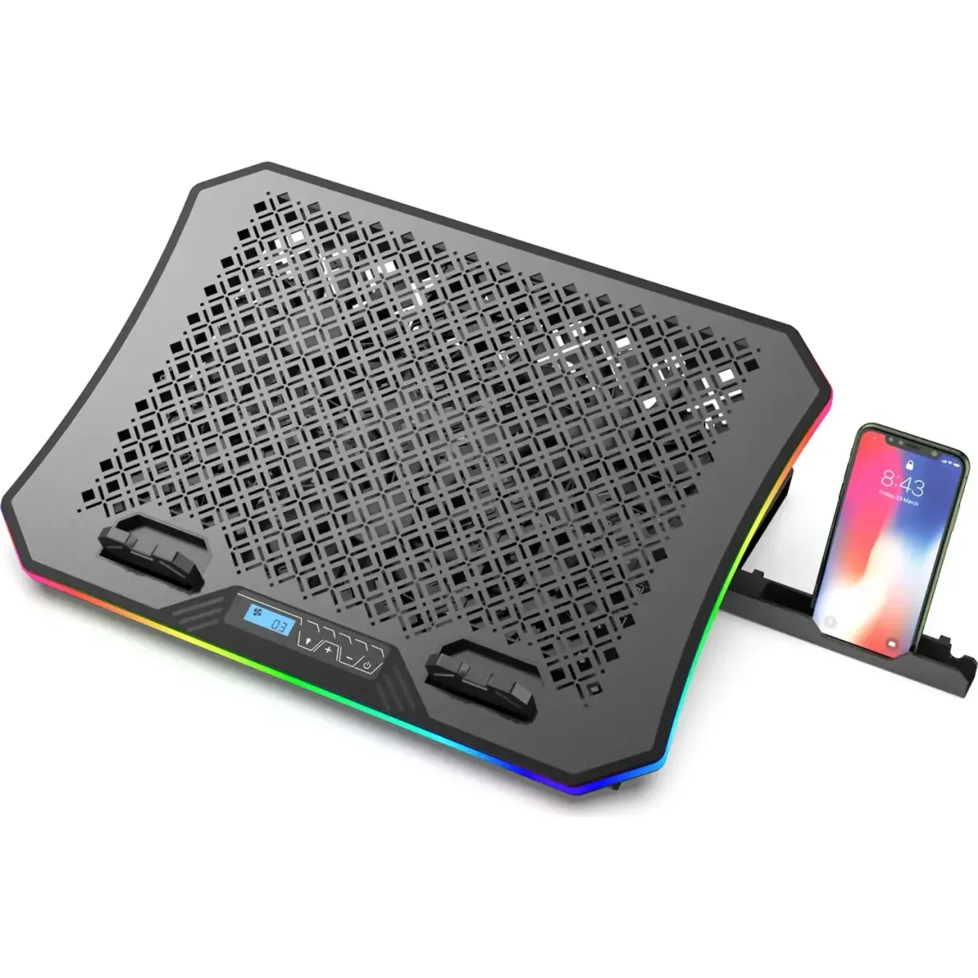 BX-CP02G RGB Aydınlatmalı Gaming Notebook Soğutucu — görsel 3